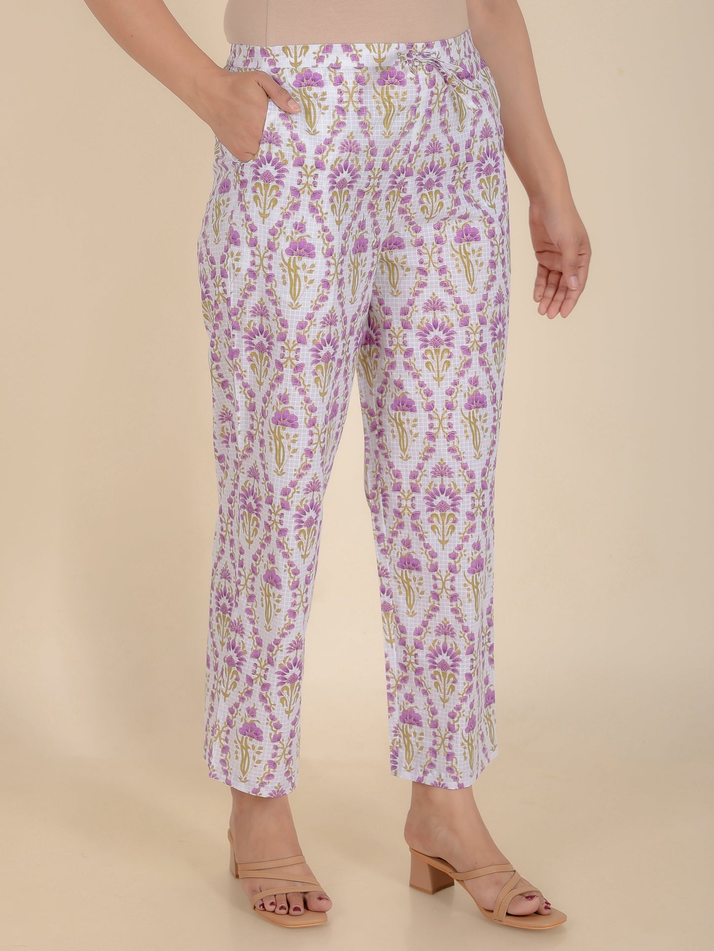 Soft Cotton Floral Pant