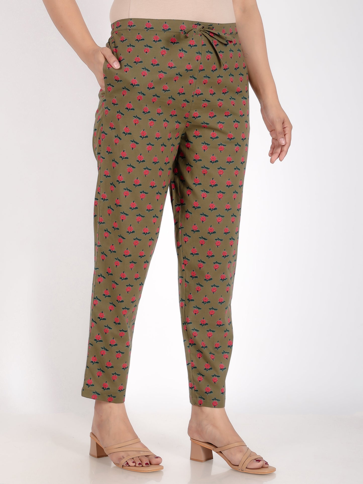 Soft Cotton Floral Pant