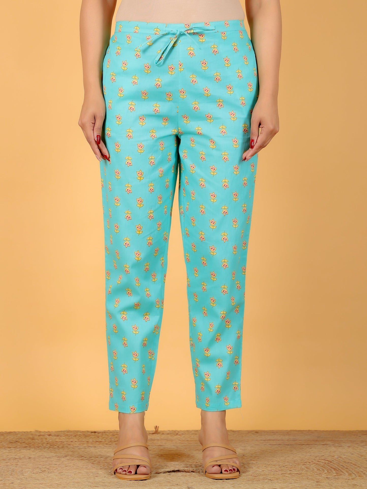 Soft Cotton Floral Pant