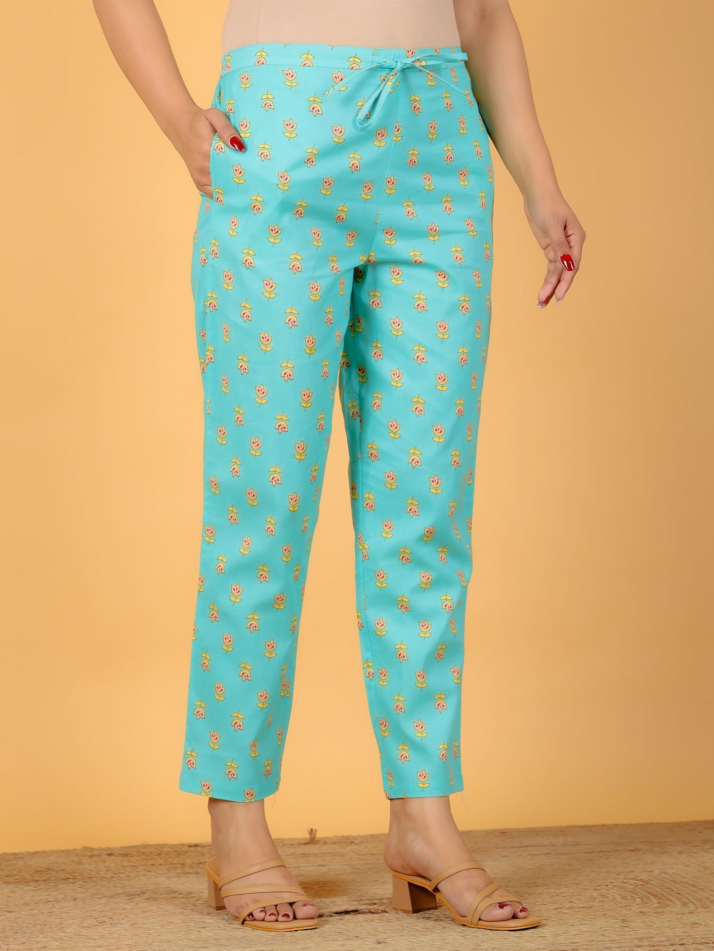 Soft Cotton Floral Pant