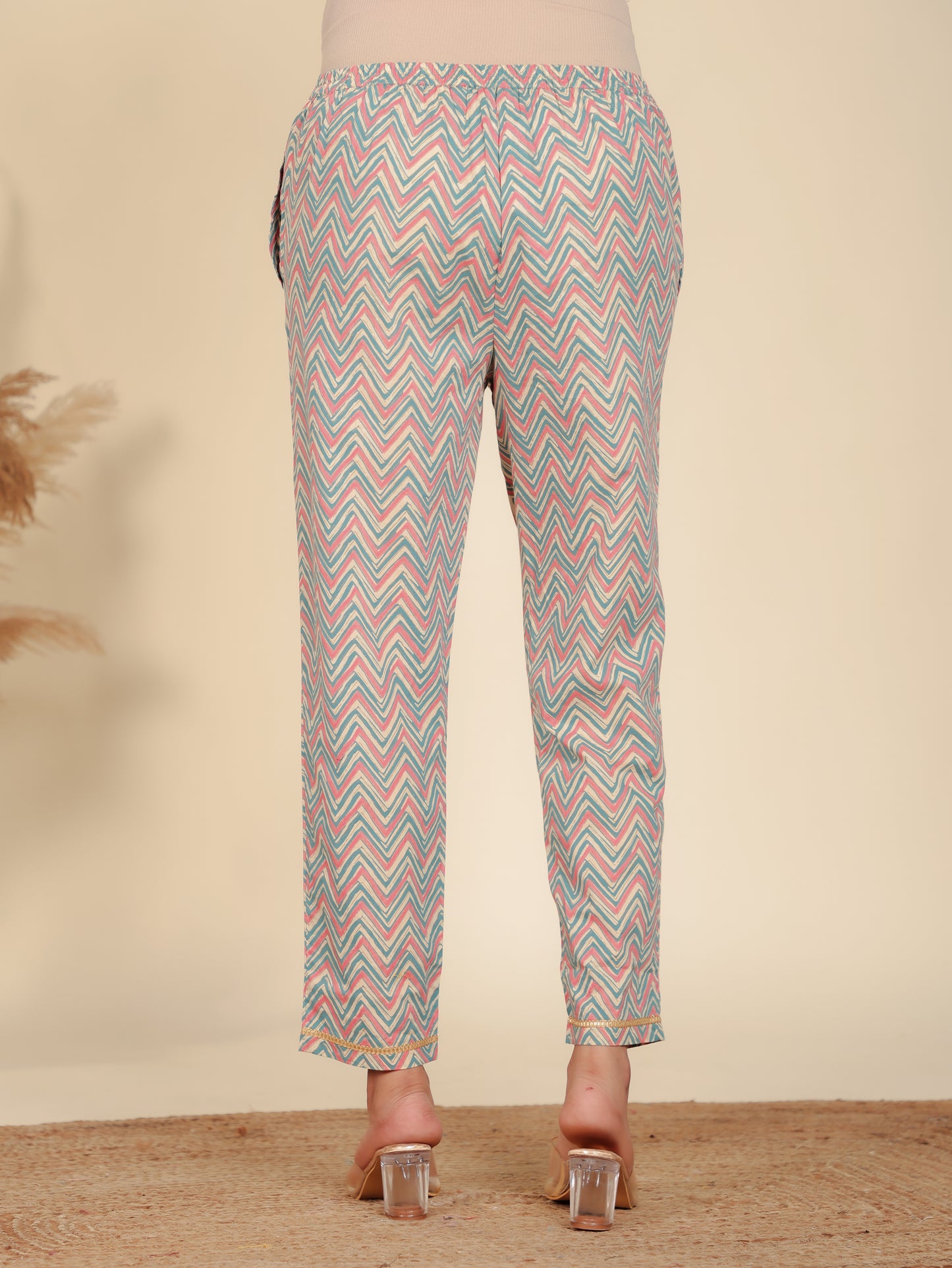 Soft Cotton Chevron Pant