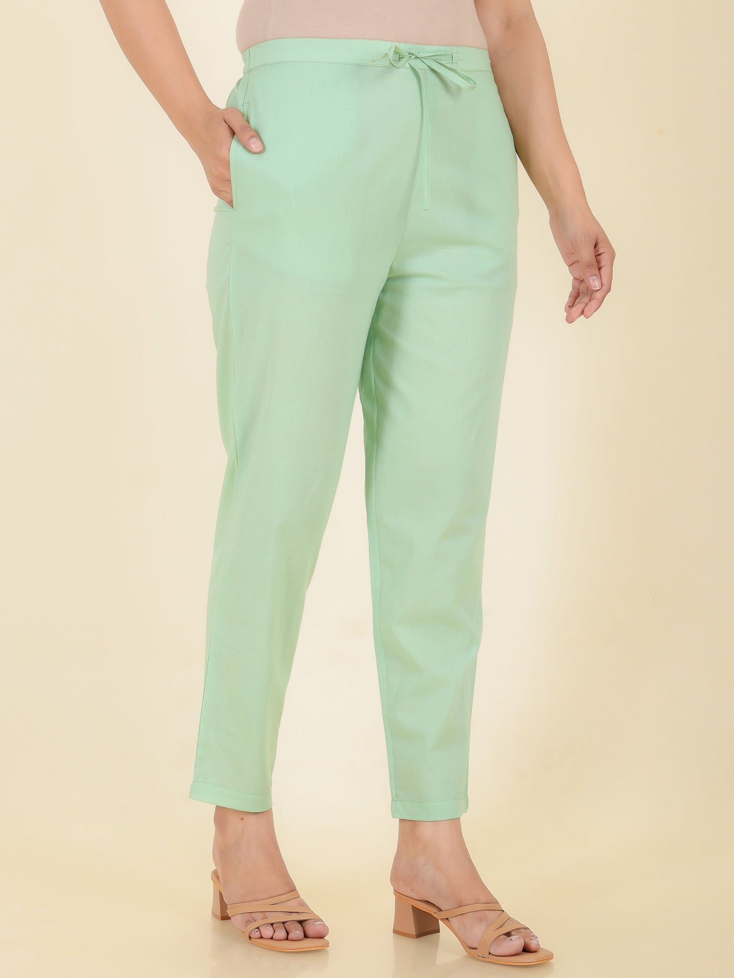 Soft Cotton Solid Pant