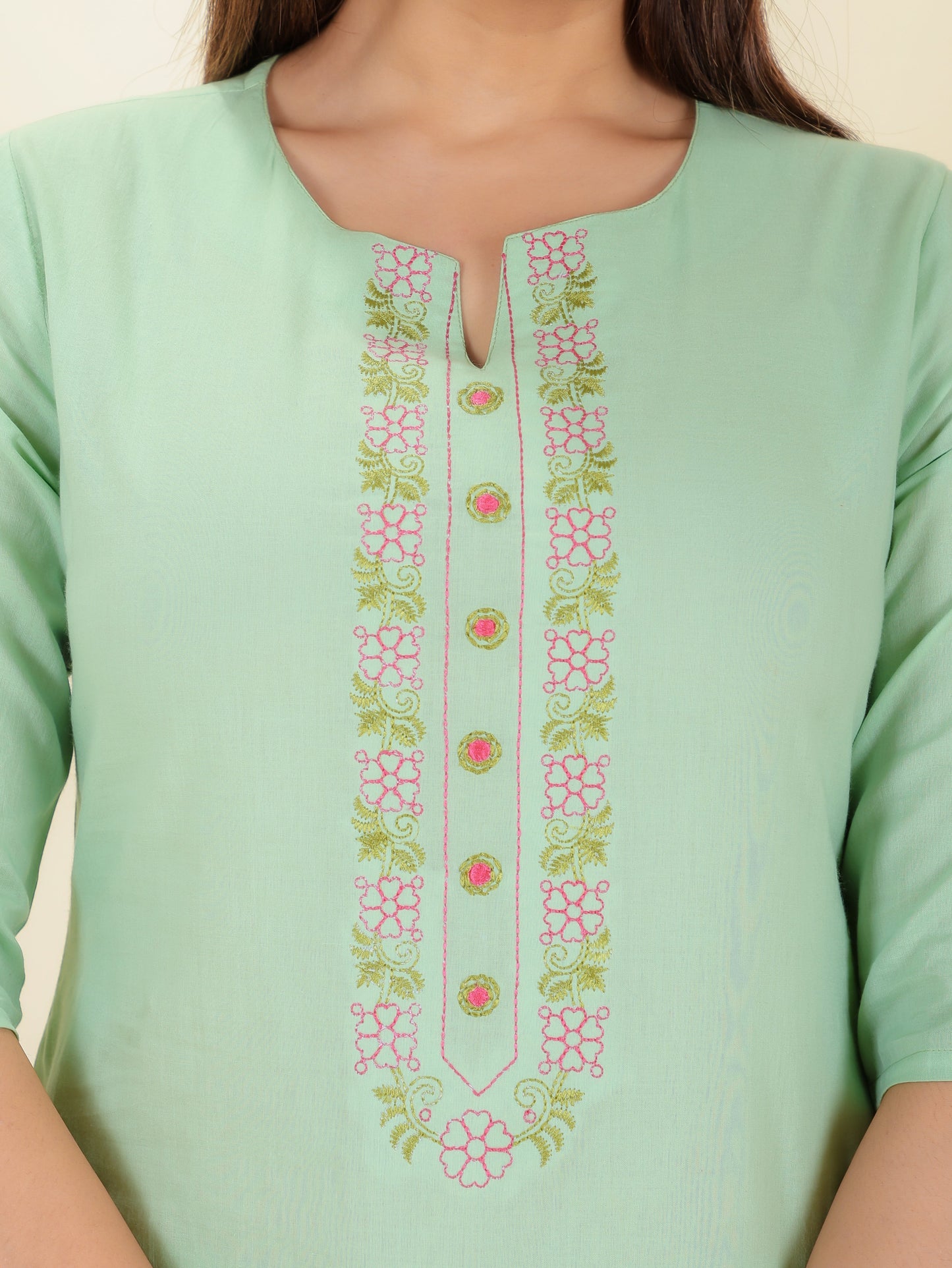 Soft Cotton Solid Kurta