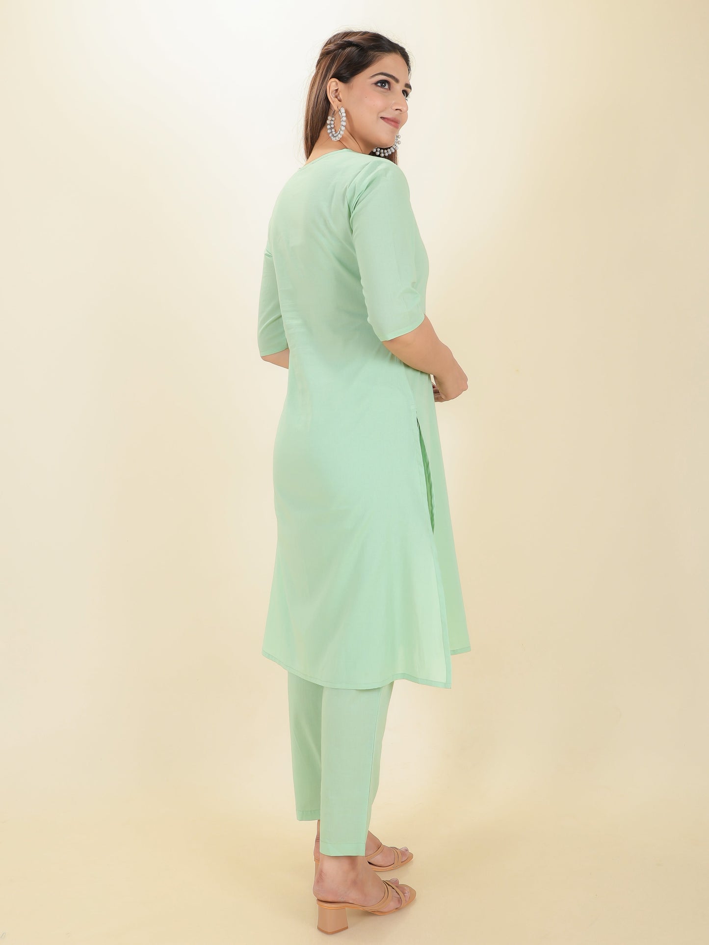 Soft Cotton Solid Kurta