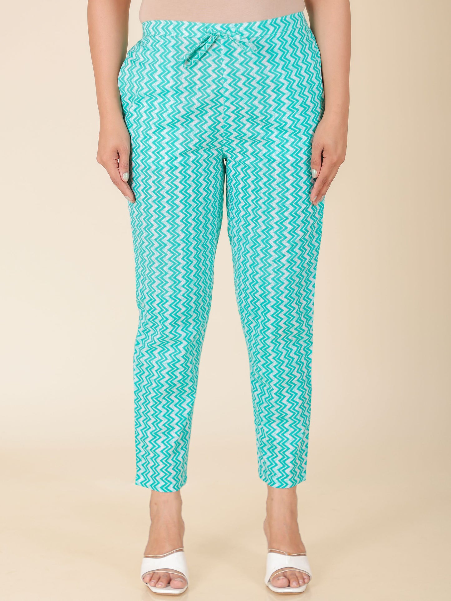 Soft Cotton Chevron Pant