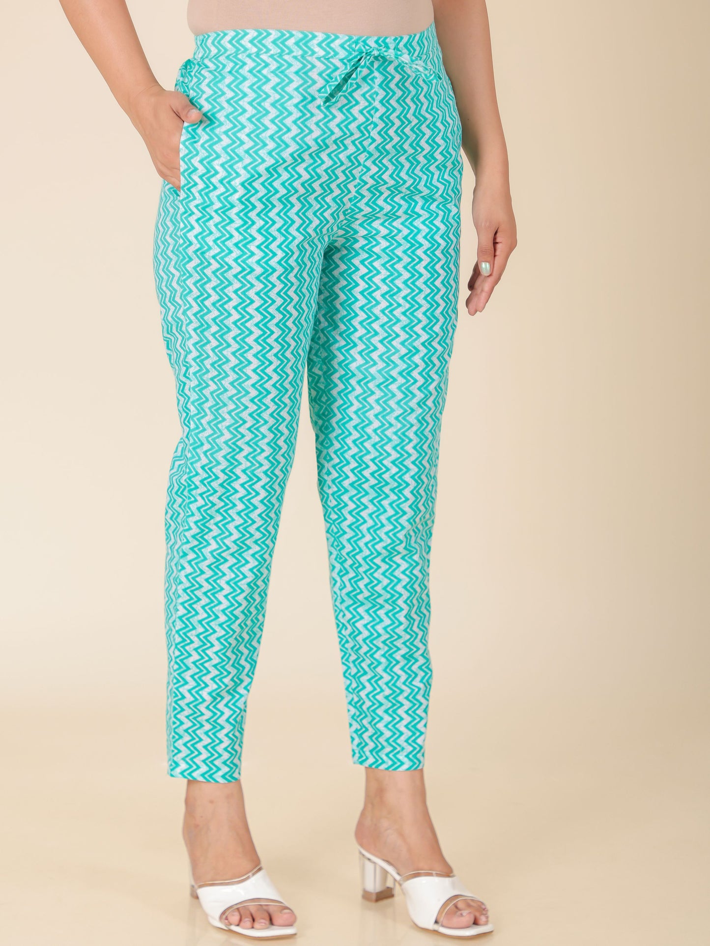 Soft Cotton Chevron Pant