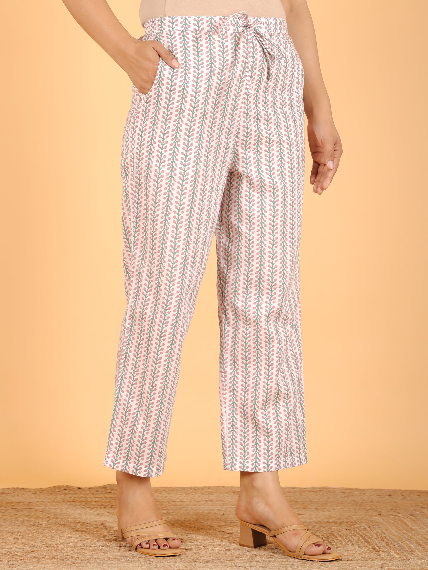 Soft Cotton Floral Pant