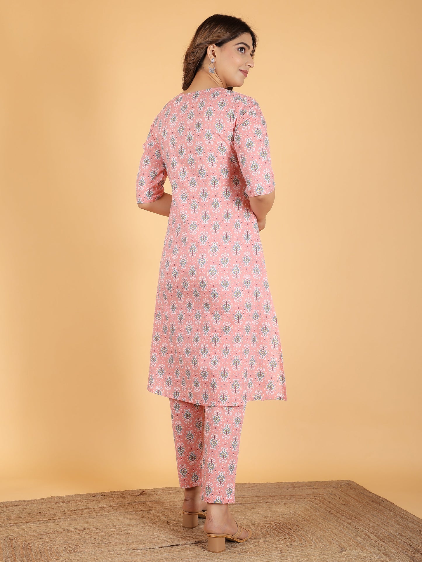 Soft Cotton Ikat Kurta