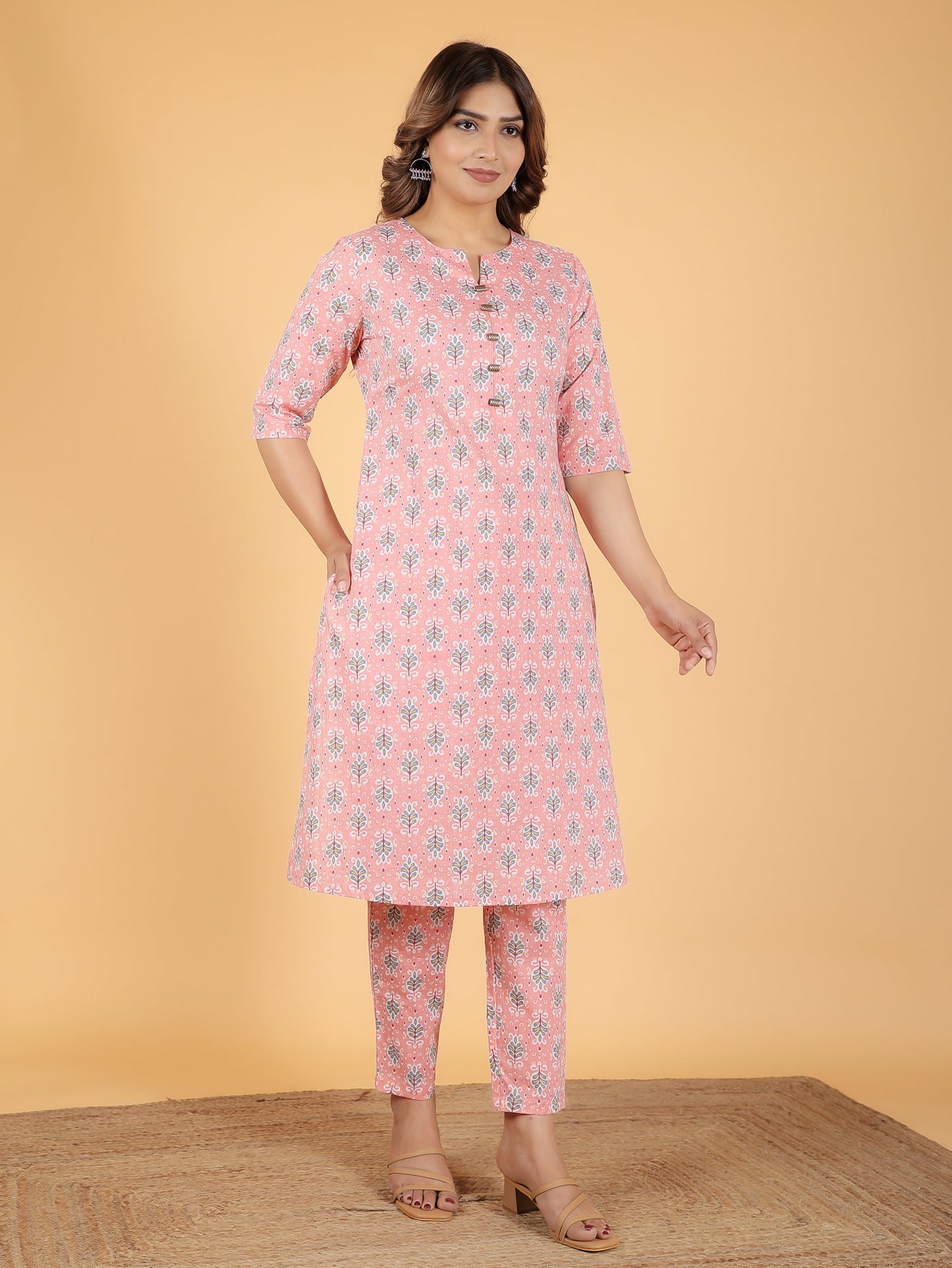 Soft Cotton Ikat Kurta