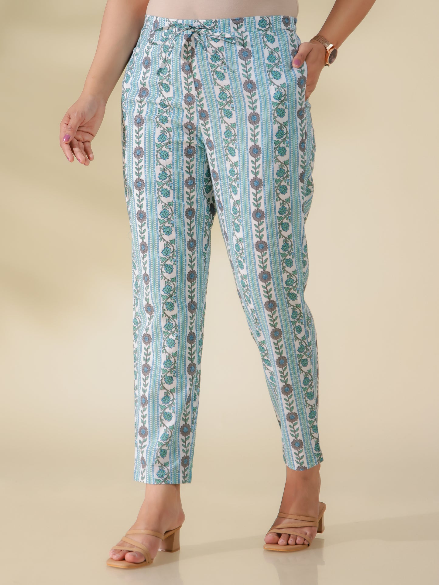 Soft Cotton Floral Pant