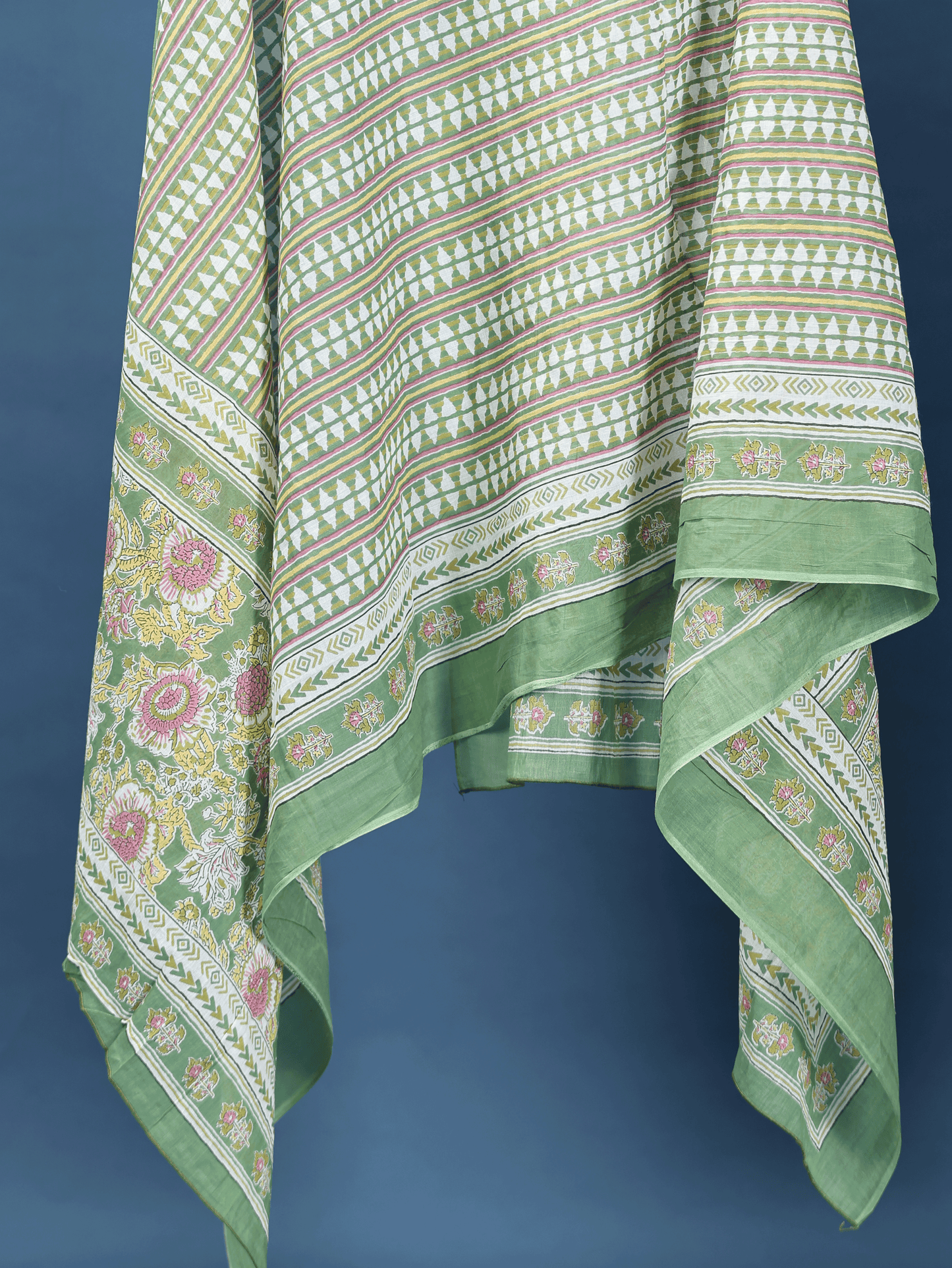 Voile Cotton Floral Dupatta