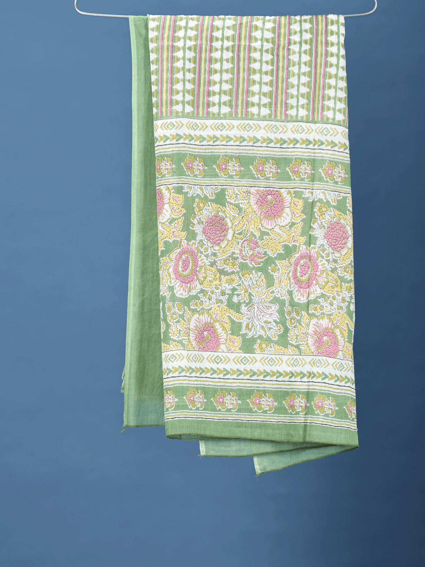 Voile Cotton Floral Dupatta