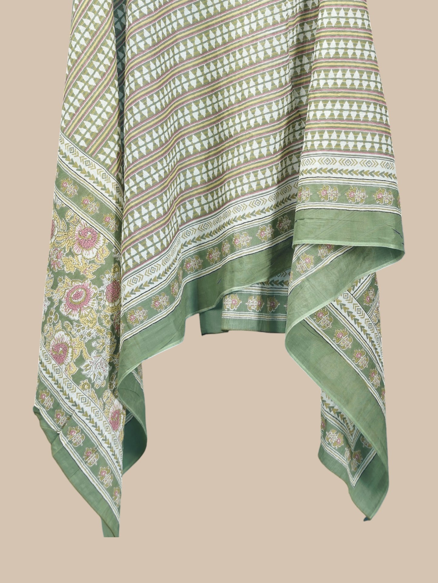 Soft Cotton Floral Kurta