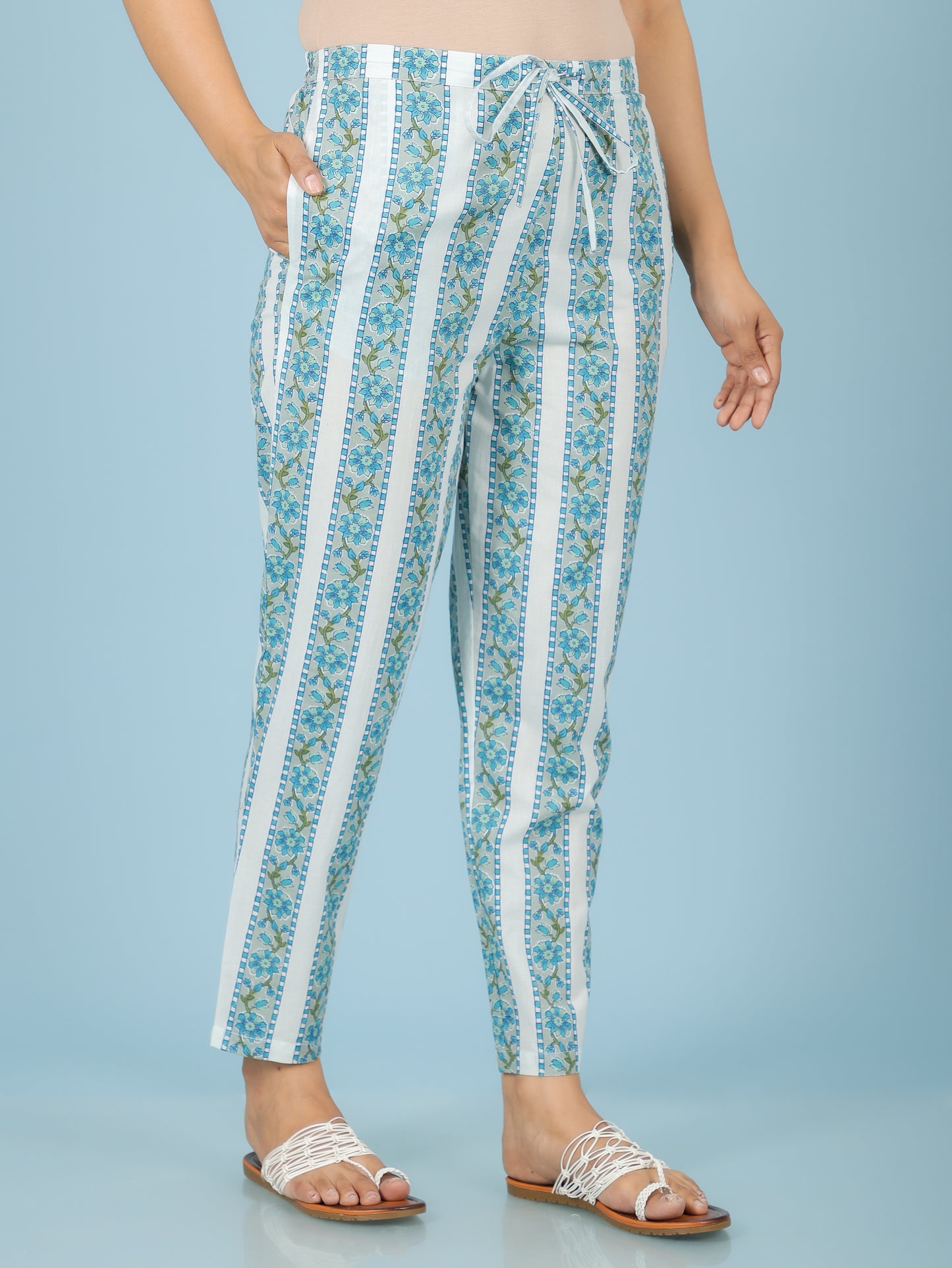 Soft Cotton Floral Pant