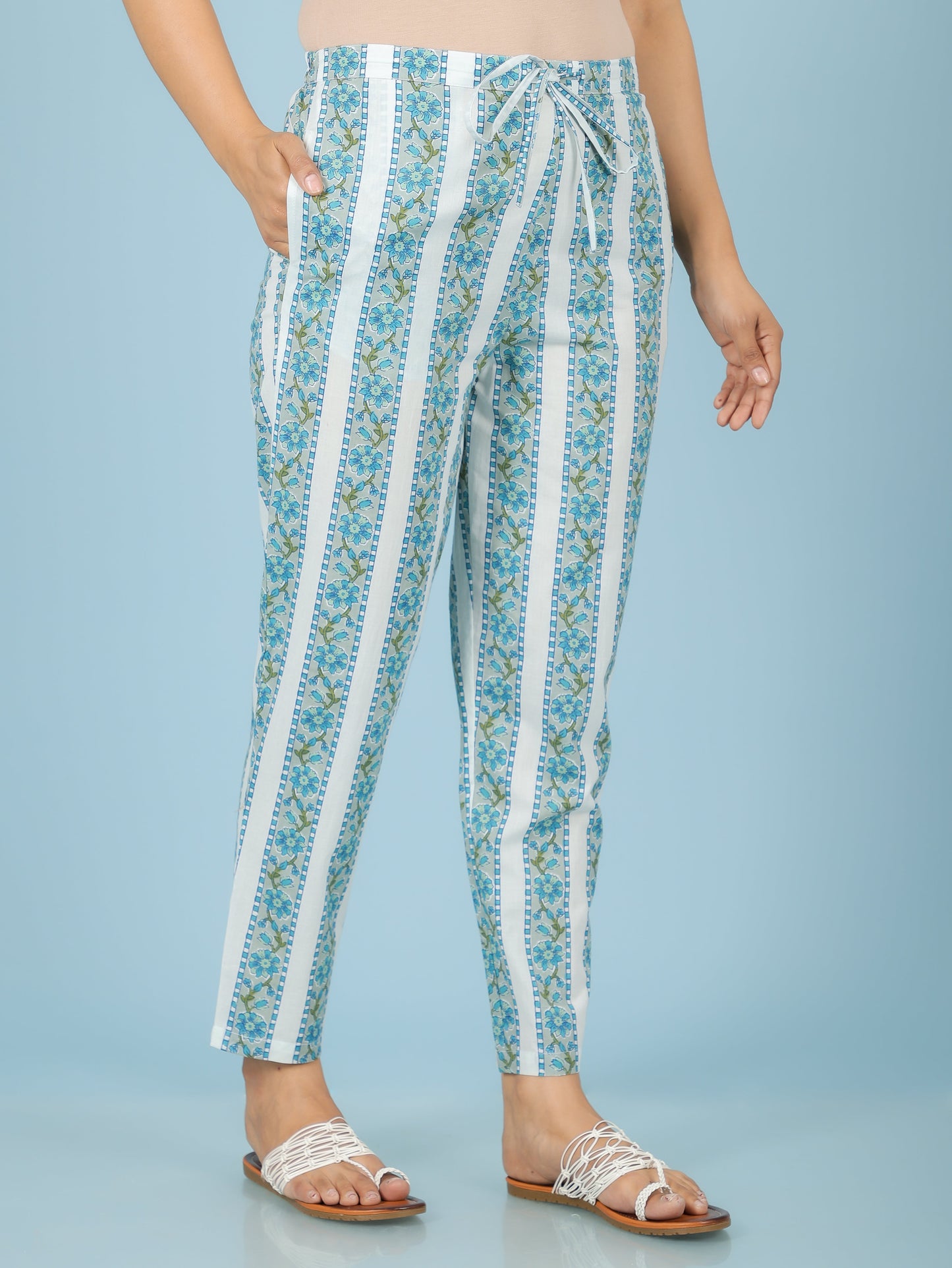 Soft Cotton Floral Pant