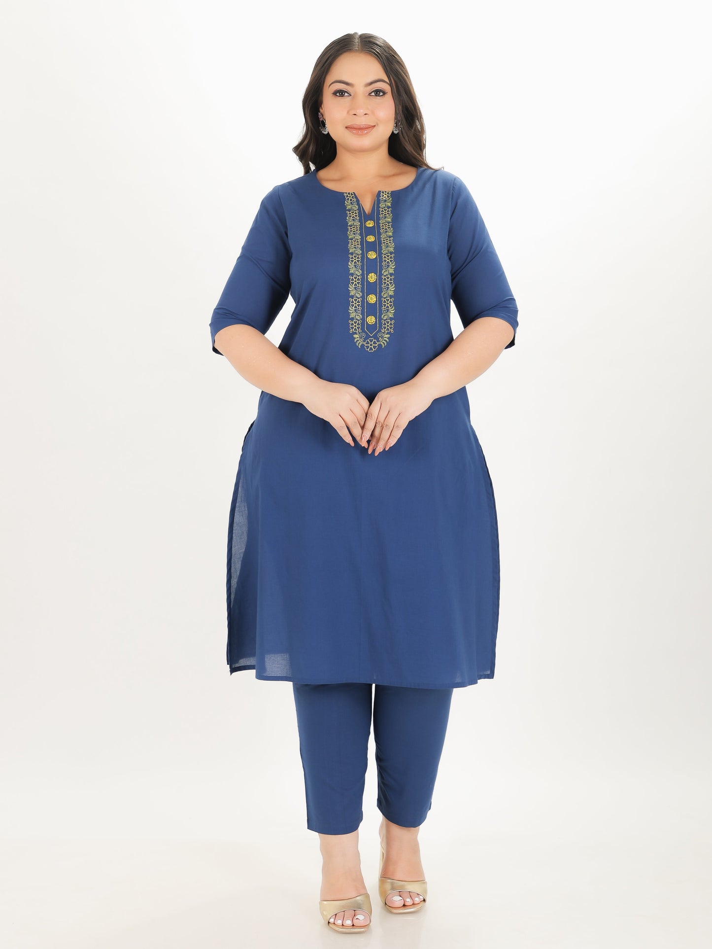 Soft Cotton Solid Kurta