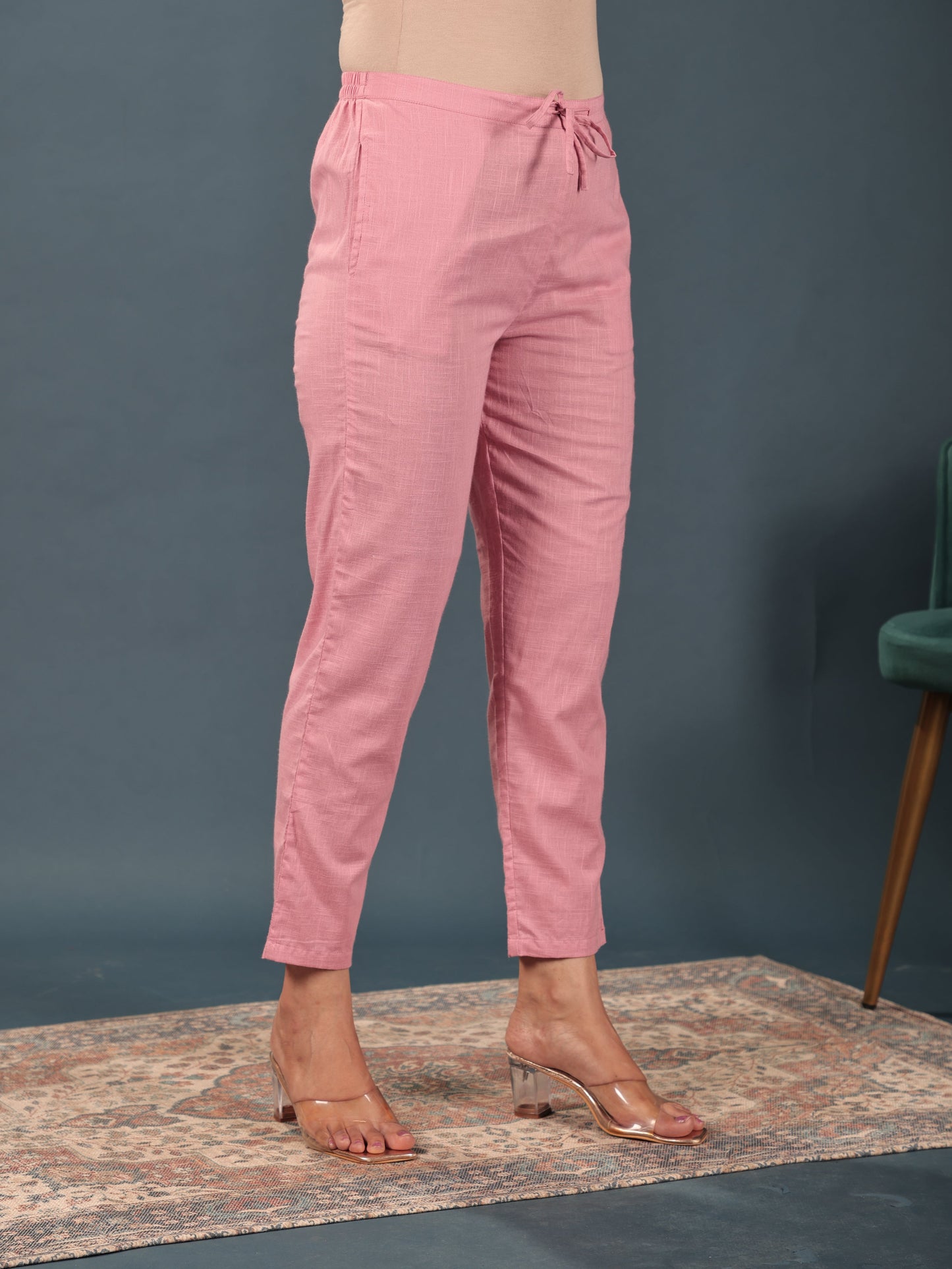 Khadi Cotton Solid Pant