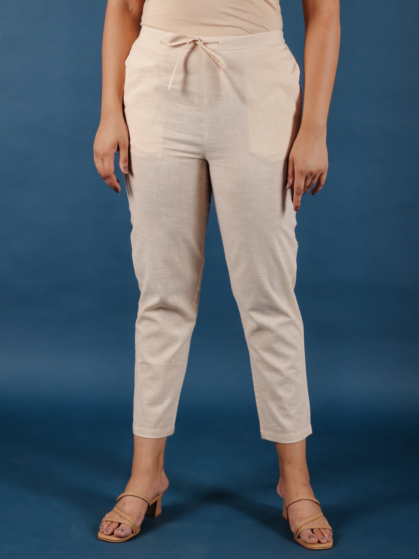 Khadi Cotton Solid Pant