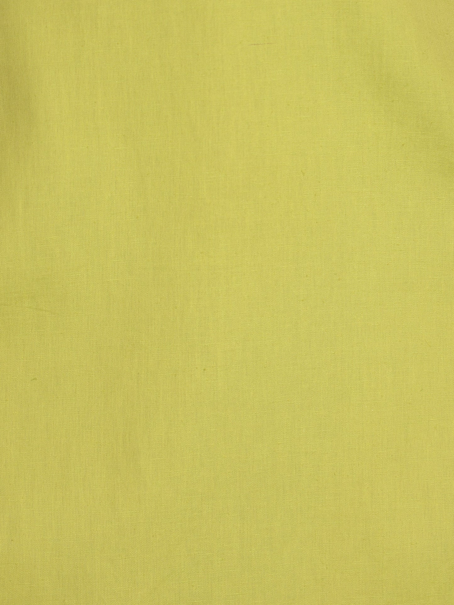 Embroidered Linen Cotton Solid A-line Lime Green Kurta