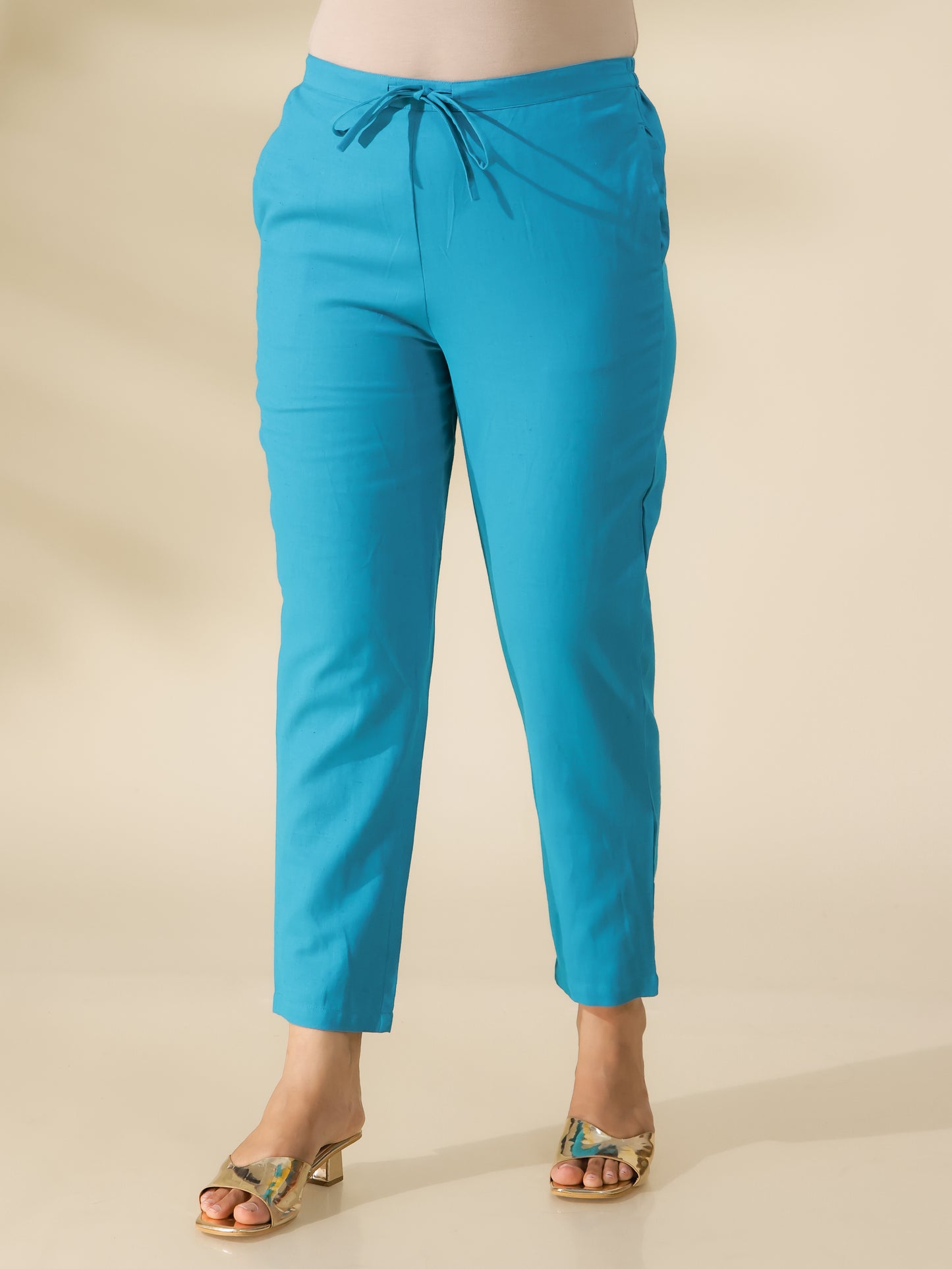 Linen Cotton Solid Pant