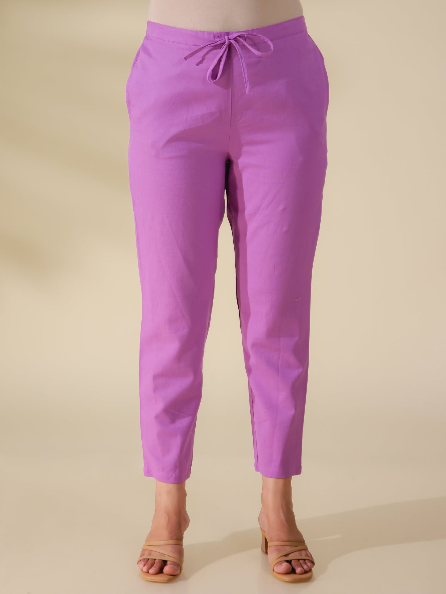 Linen Cotton Solid Pant