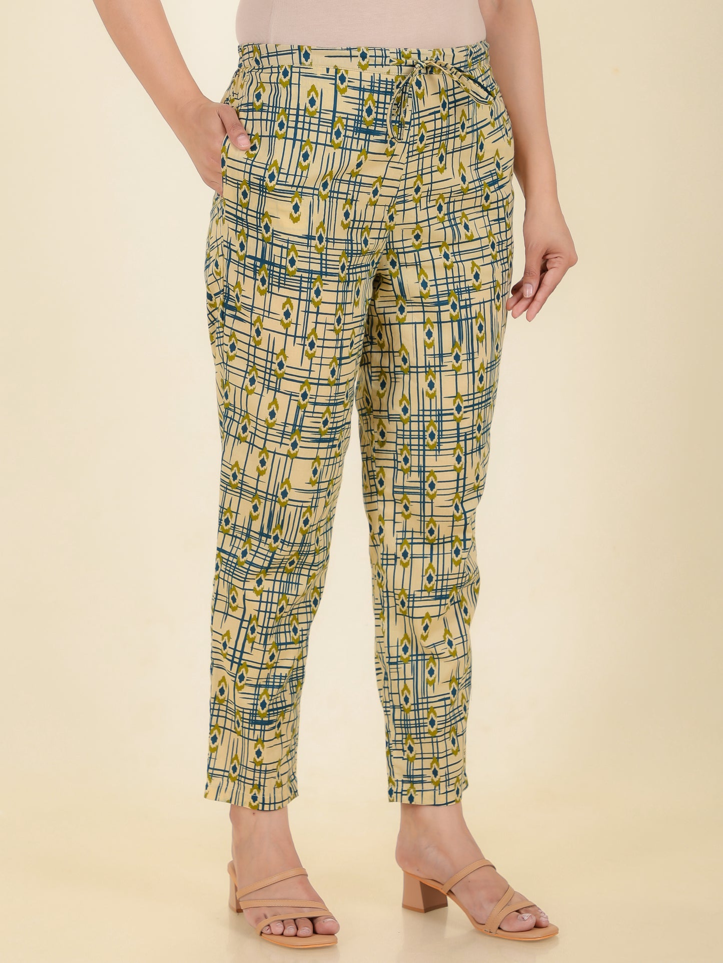 Soft Cotton Abstract Pant