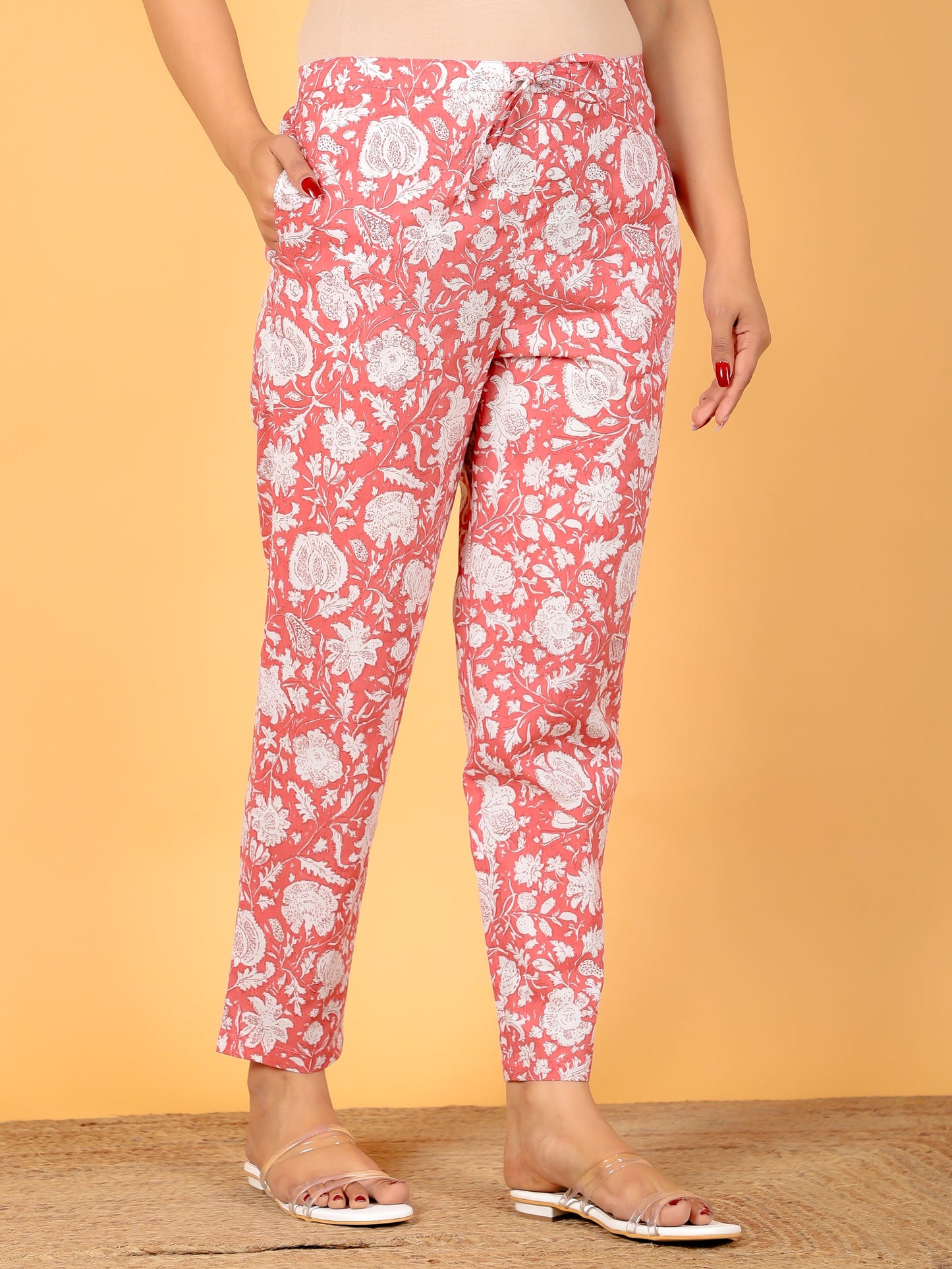 Soft Cotton Floral Pant