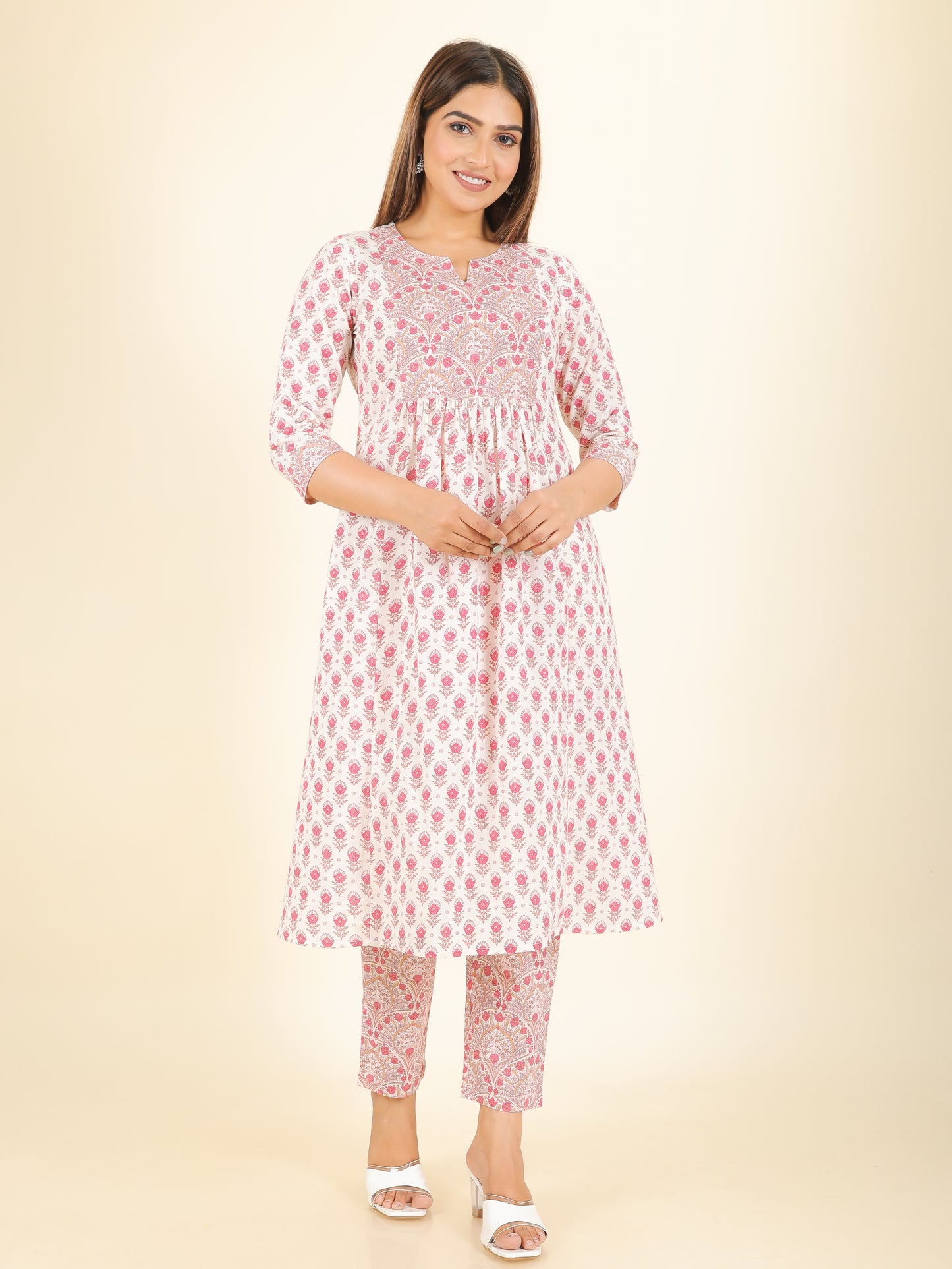 Soft Cotton Butti Kurta