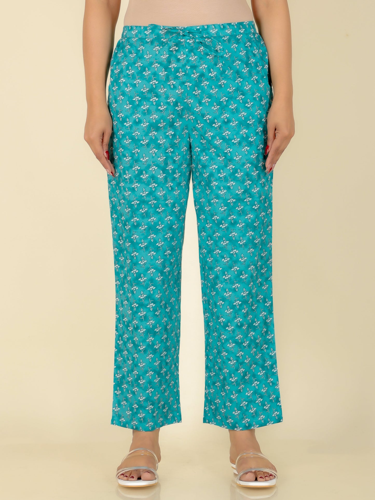 Soft Cotton Floral Pant