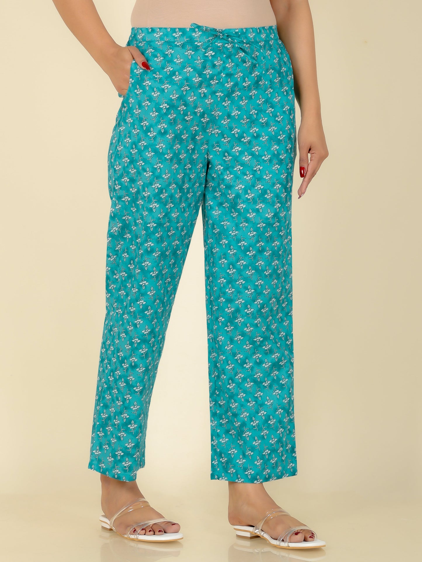 Soft Cotton Floral Pant