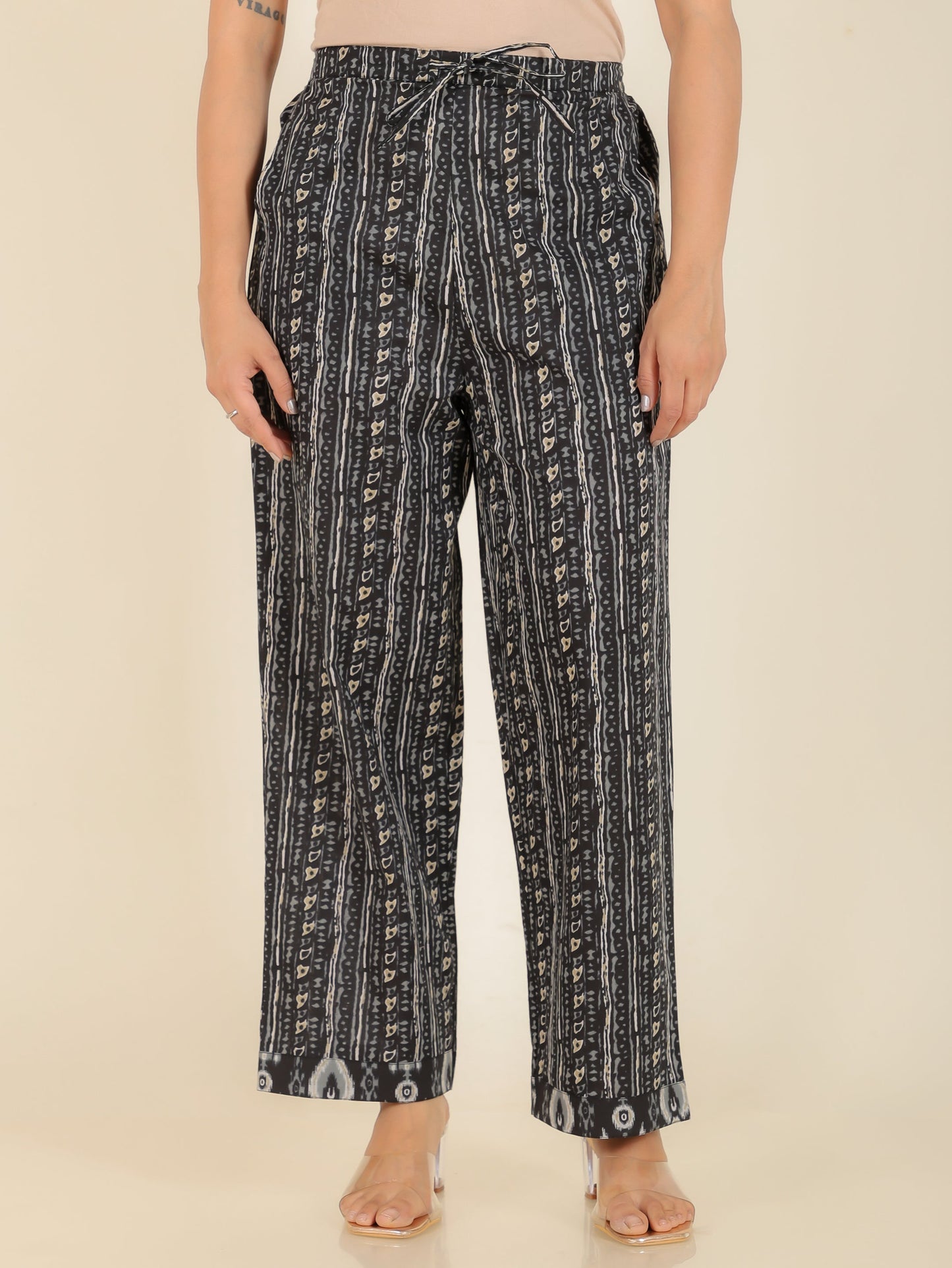 Soft Cotton Ikat Pant