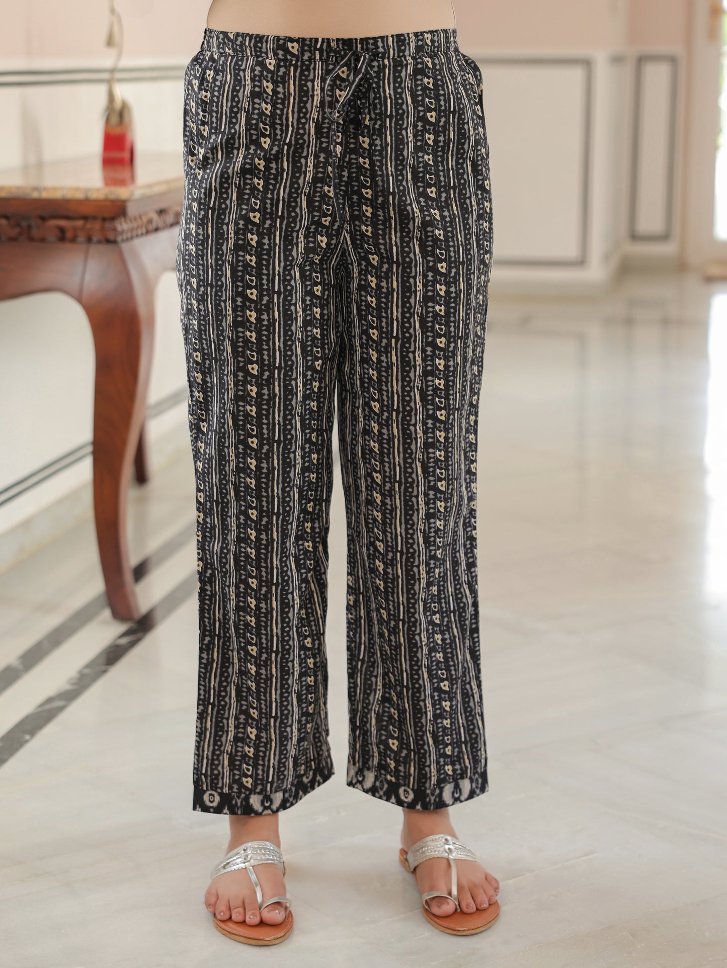 Soft Cotton Ikat Pant