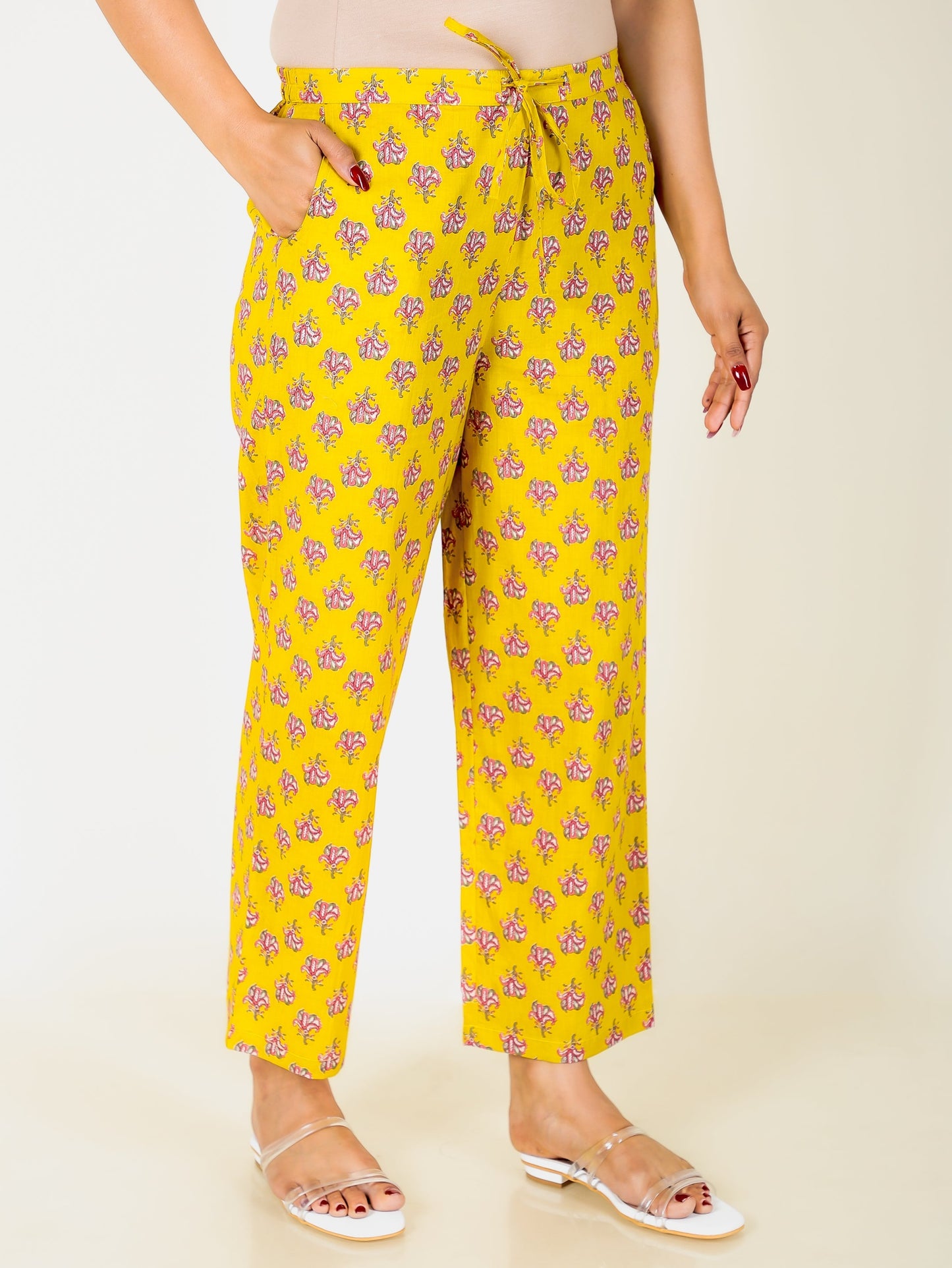 Soft Cotton Floral Pant