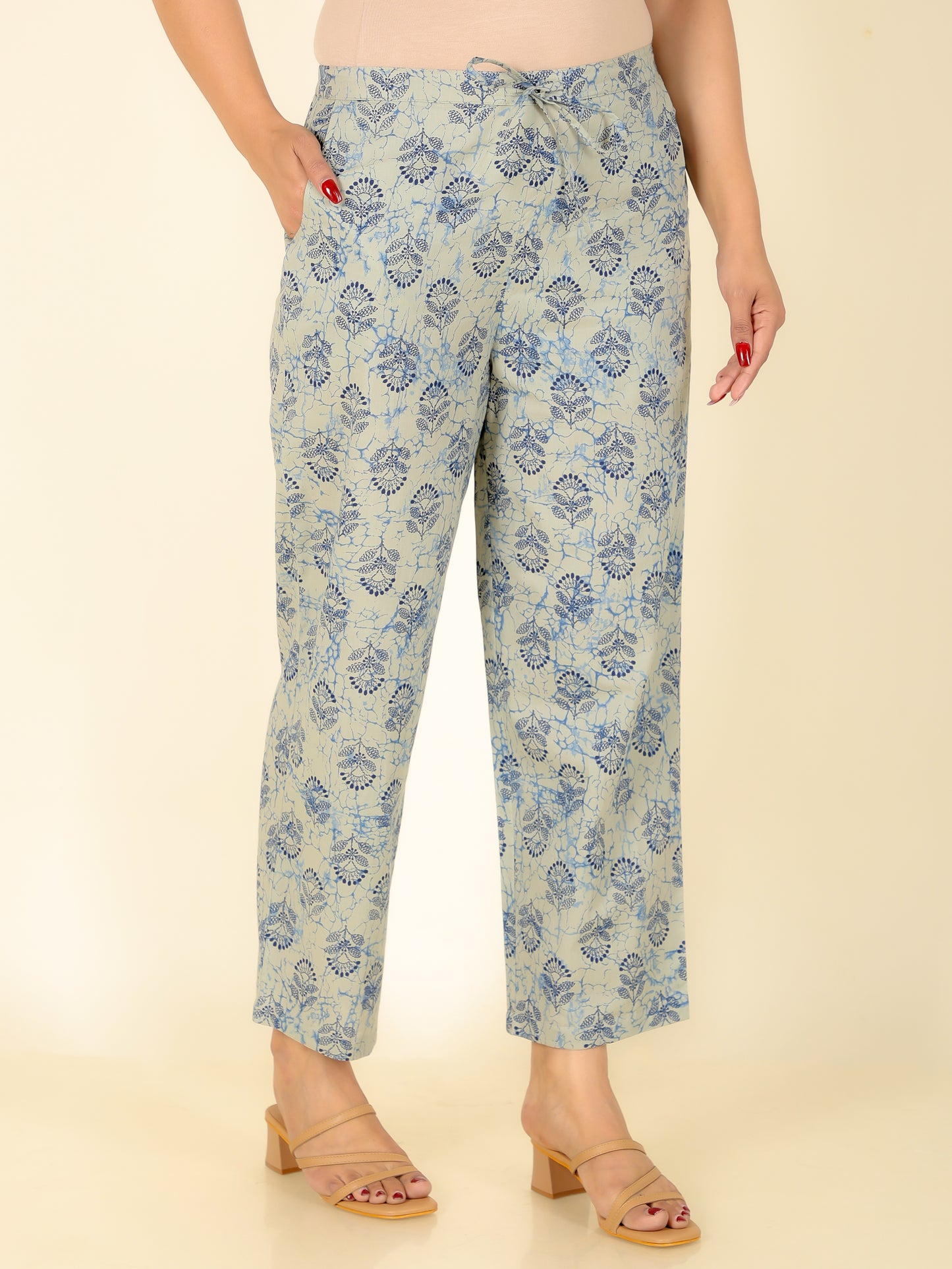 Soft Cotton Floral Pant