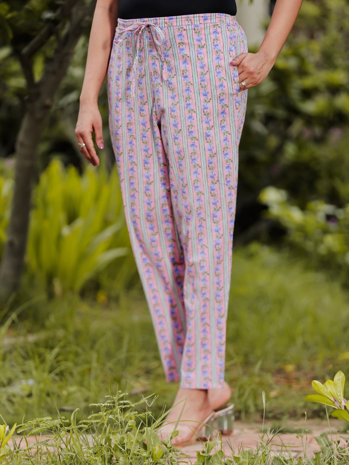 Soft Cotton Floral Pant