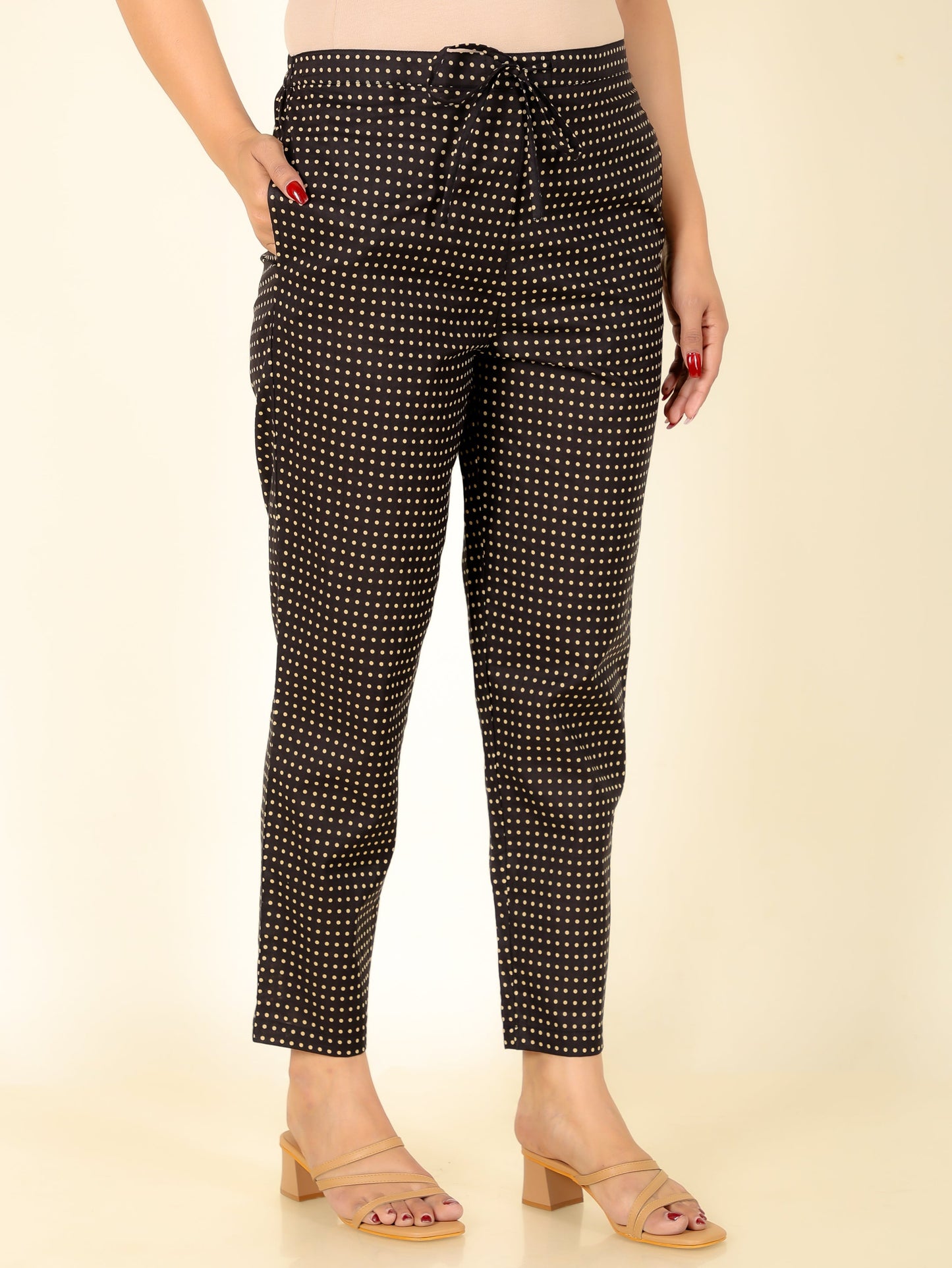 Soft Cotton Polka Pant