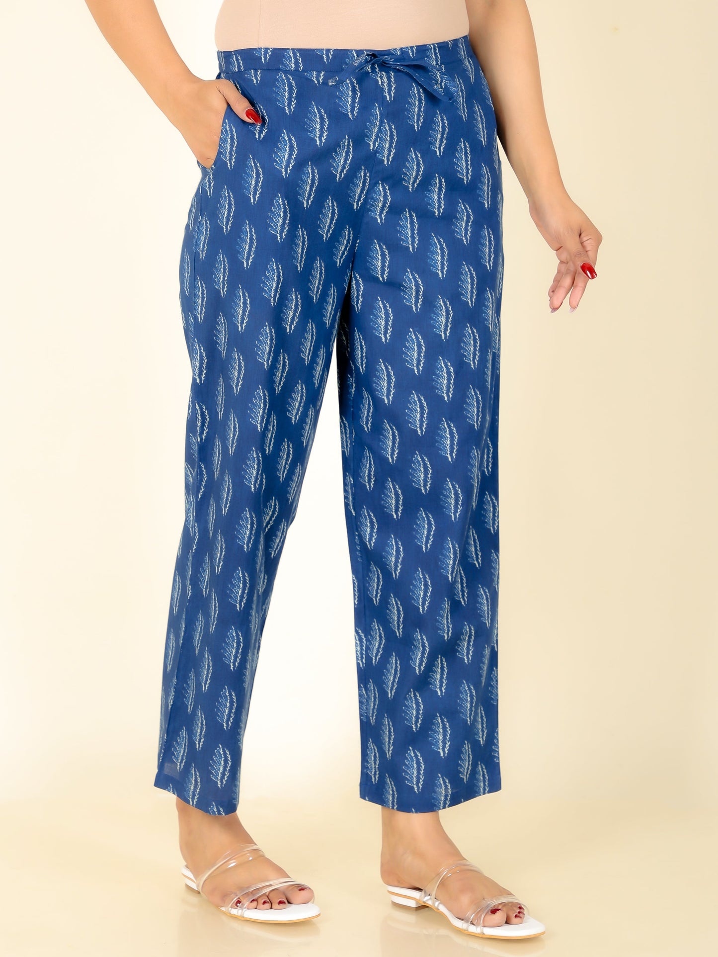 Soft Cotton Abstract Pant