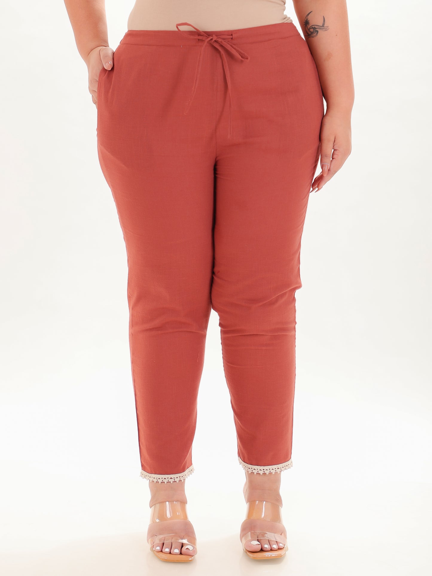 Khadi Cotton Solid Pant