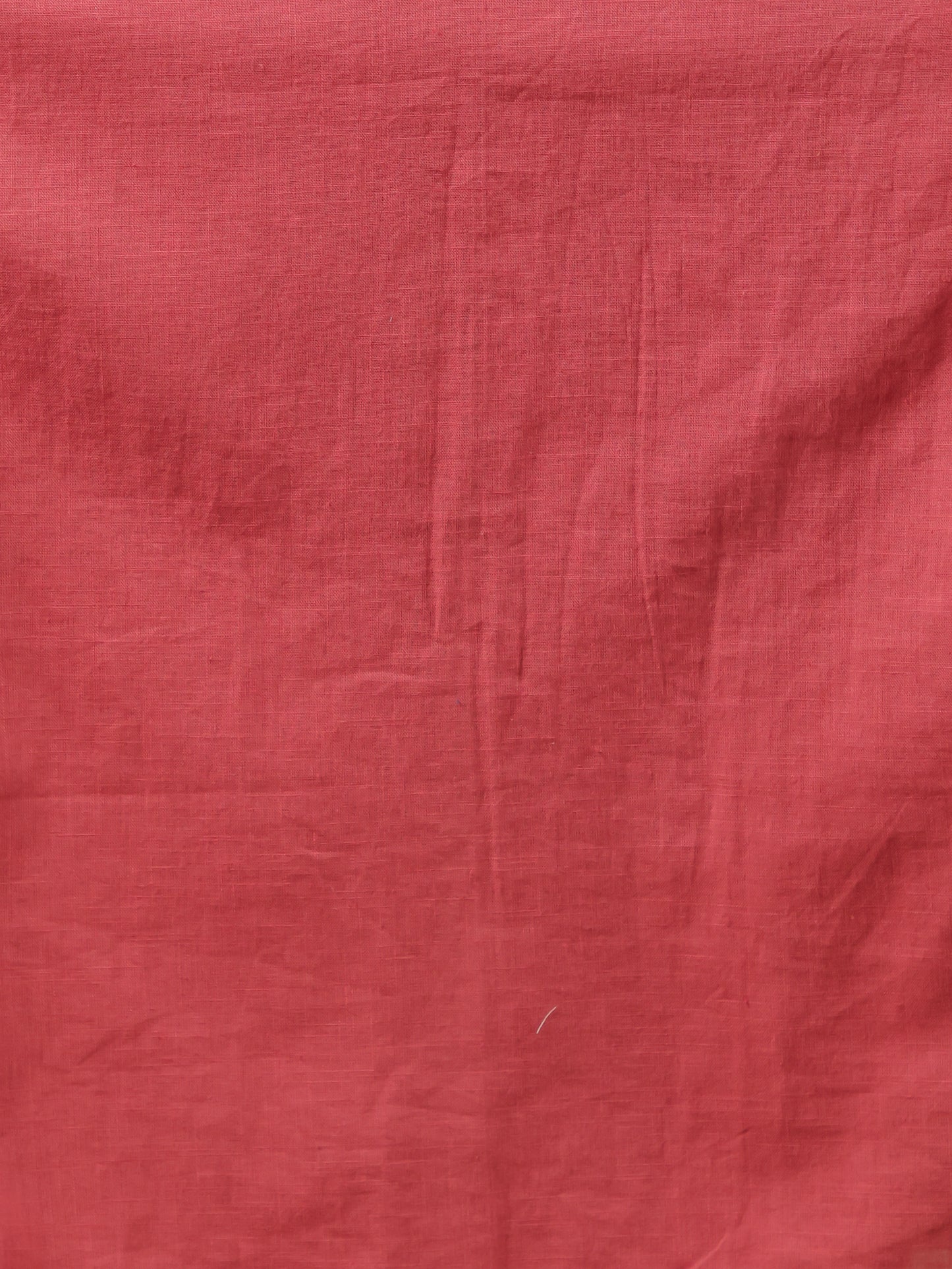 Embroidered Khadi Cotton Solid Red Kurta