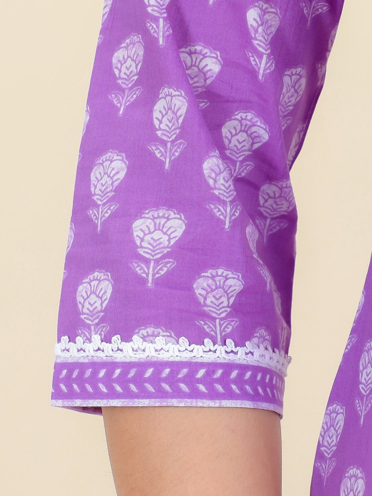 Soft Cotton Block Kurta