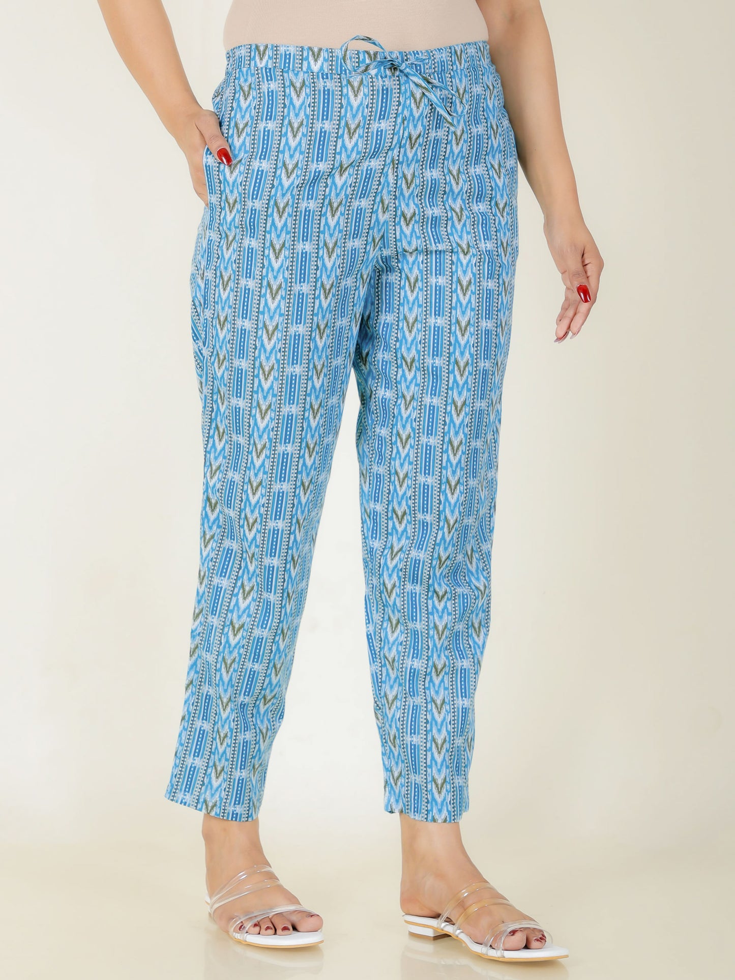 Soft Cotton Floral Straight White Kurta
