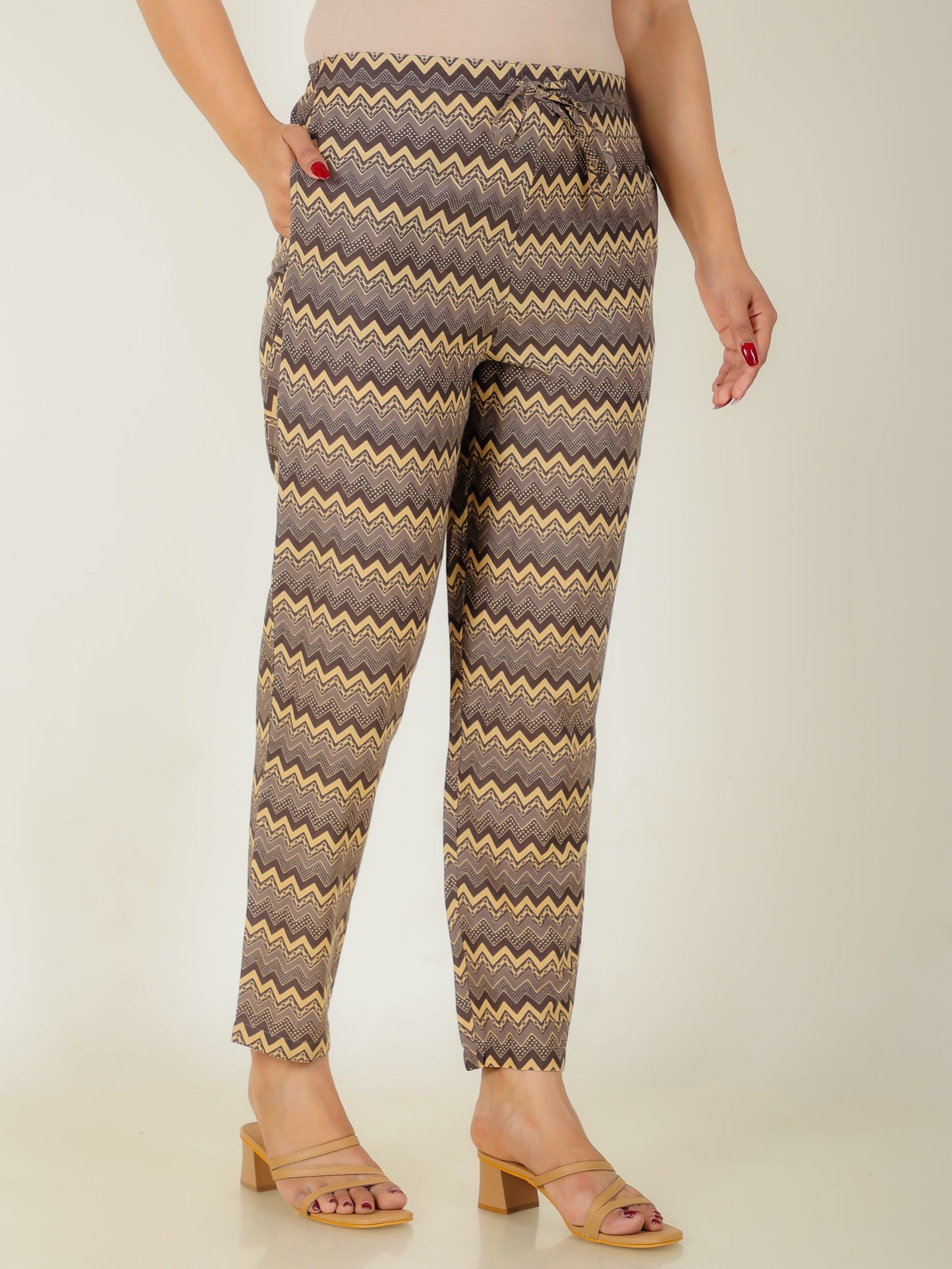 Soft Cotton Chevron Pant