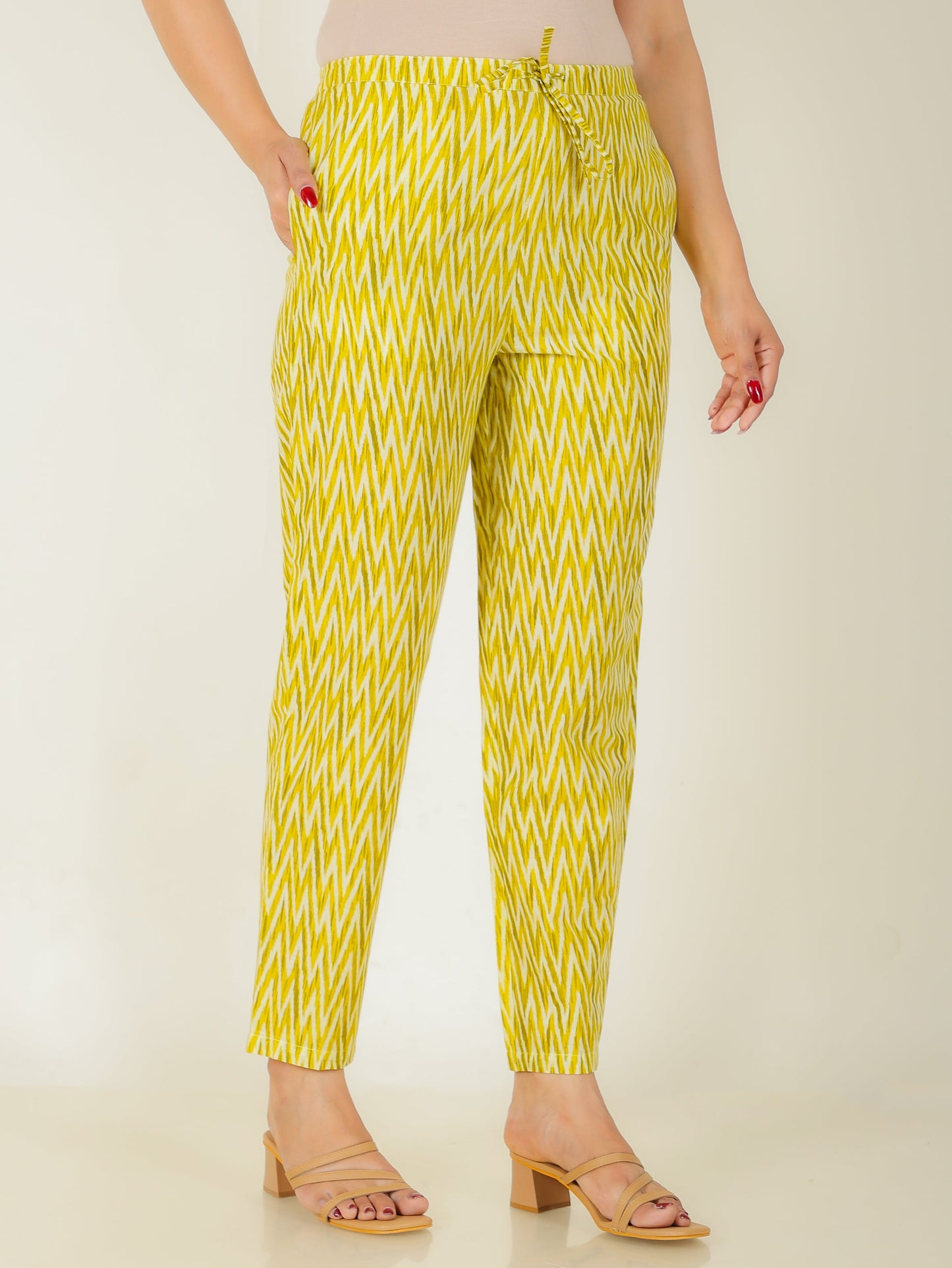 Soft Cotton Chevron Pant