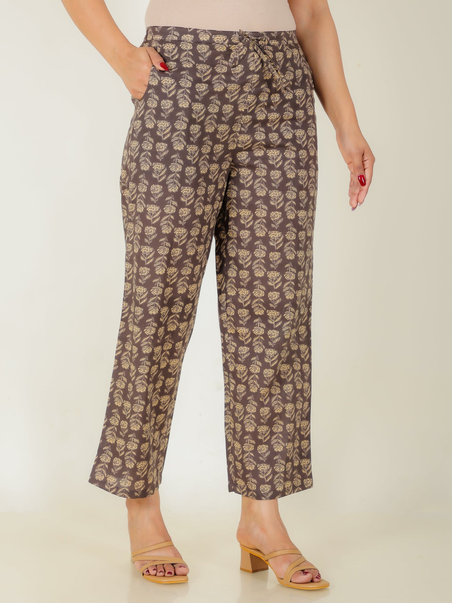 Soft Cotton Floral Pant