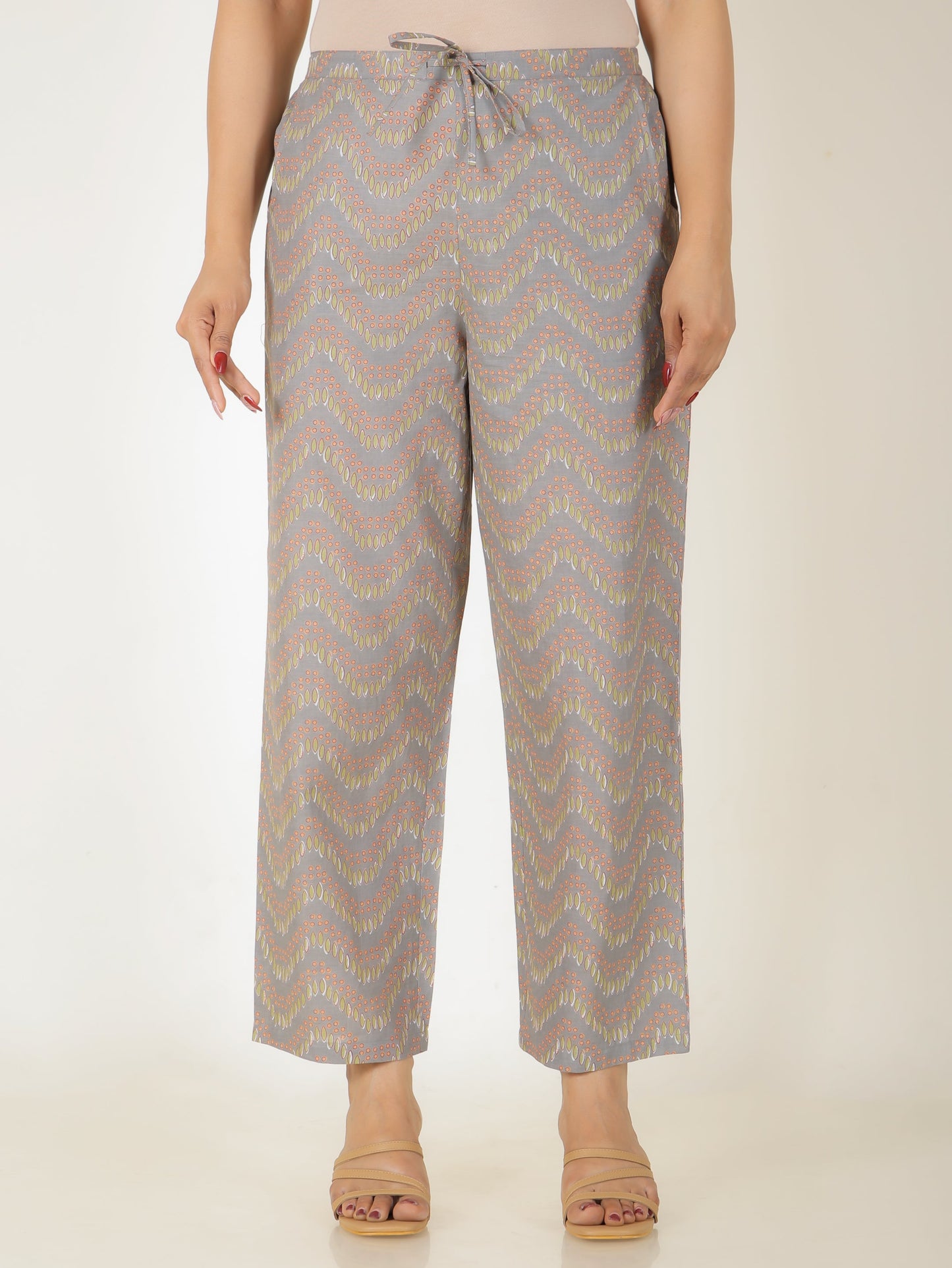 Soft Cotton Chevron Pant