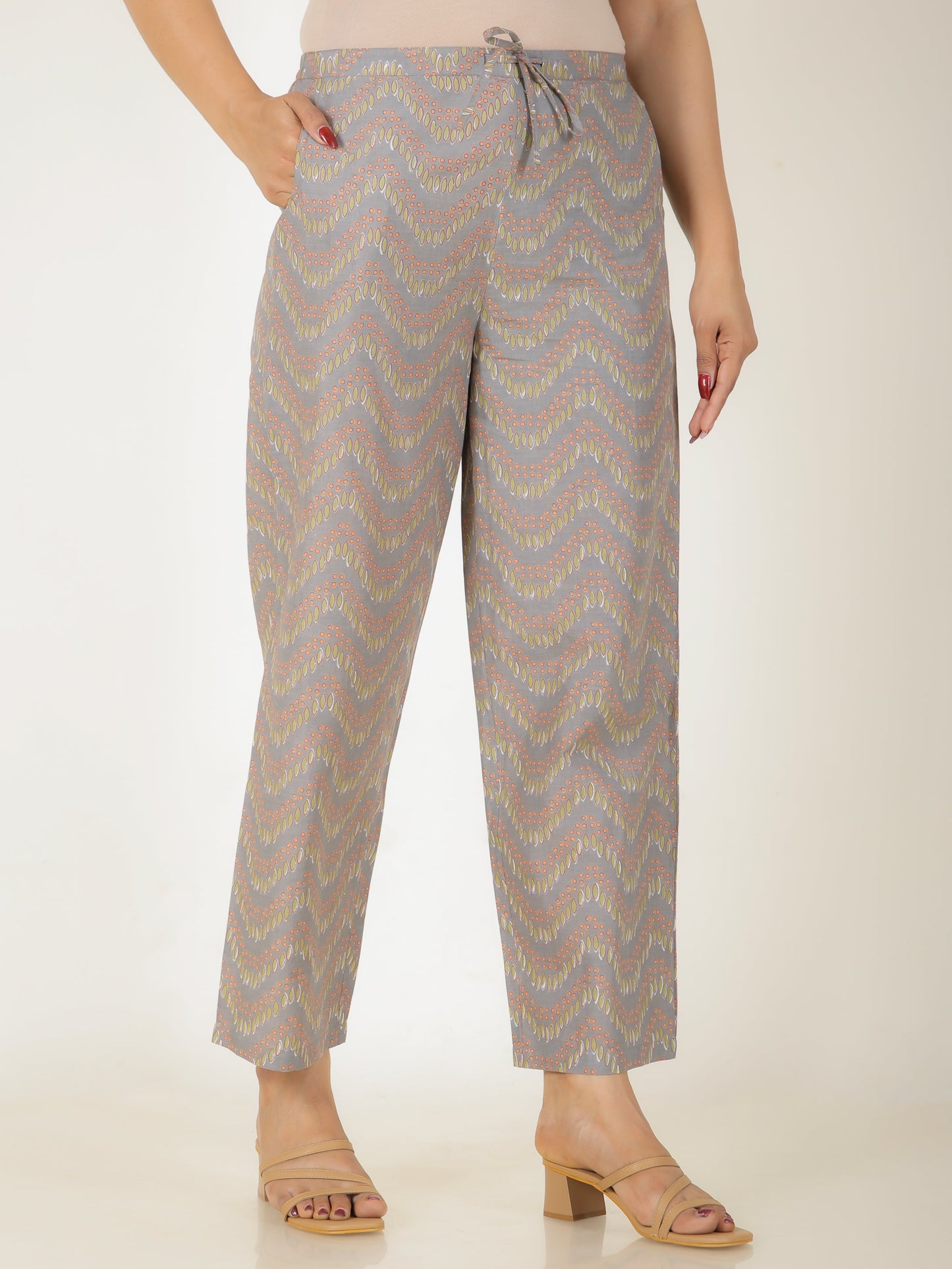 Soft Cotton Chevron Pant