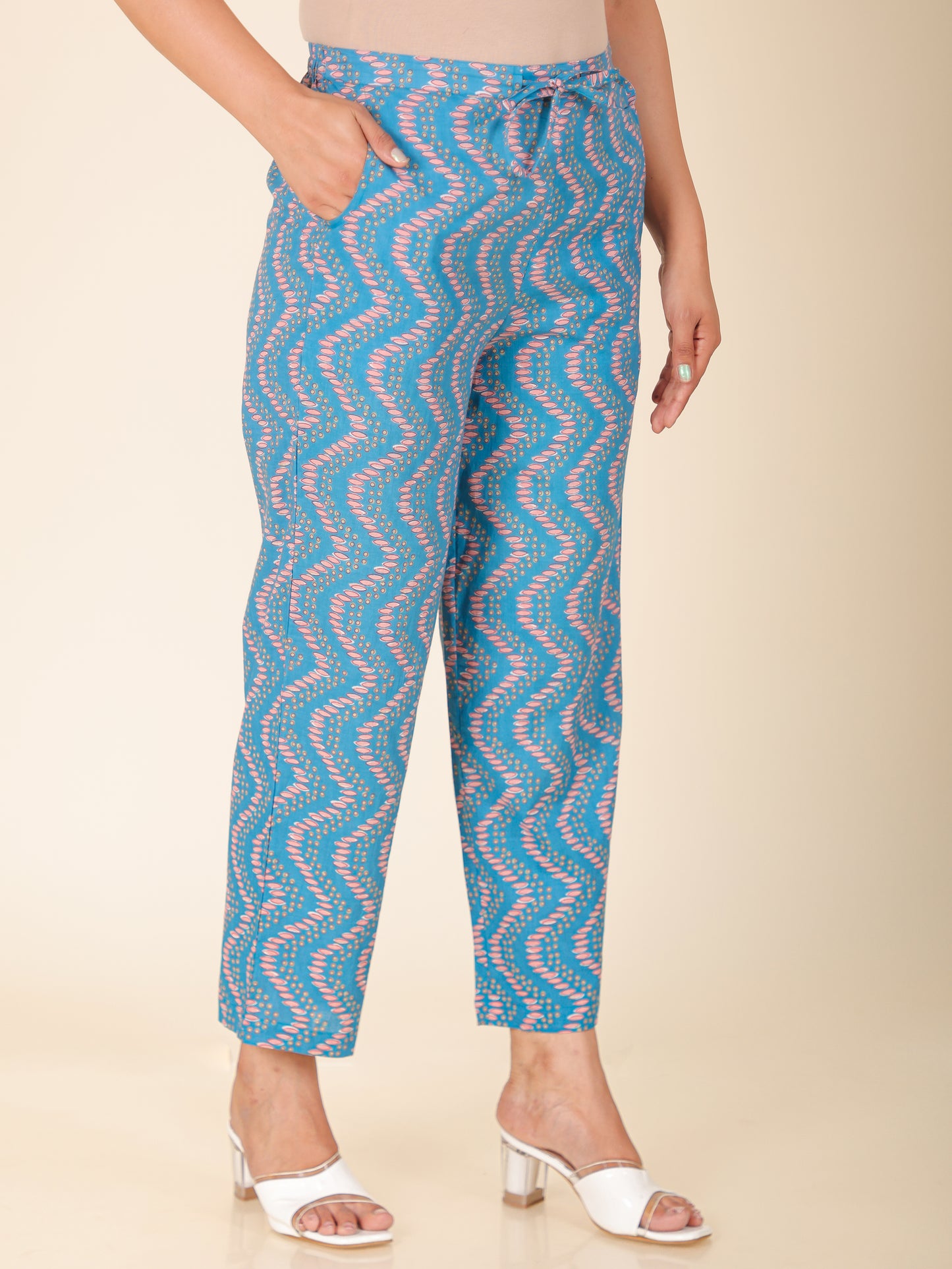 Soft Cotton Chevron Pant