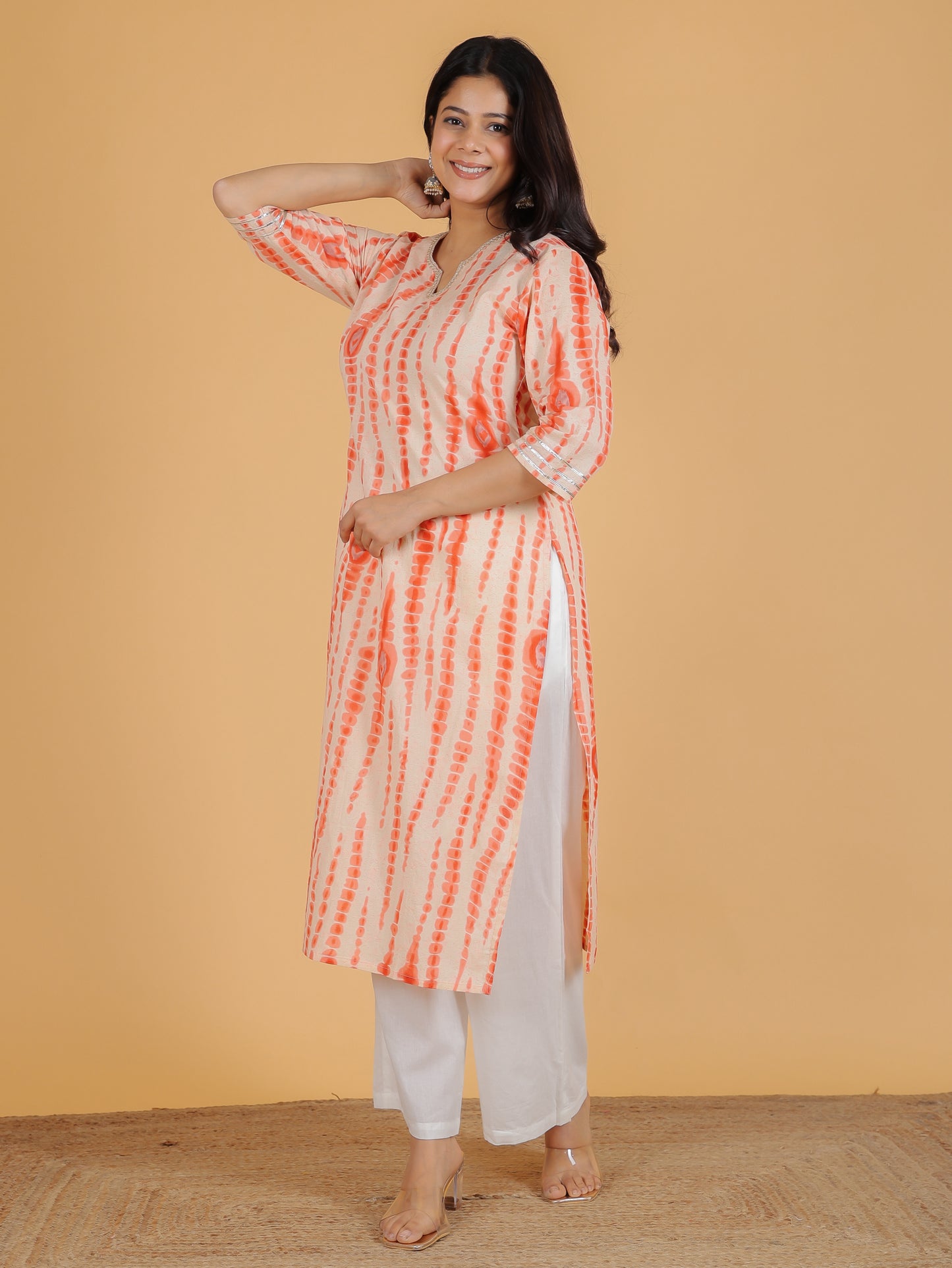 Soft Cotton Tie-Dye Kurta