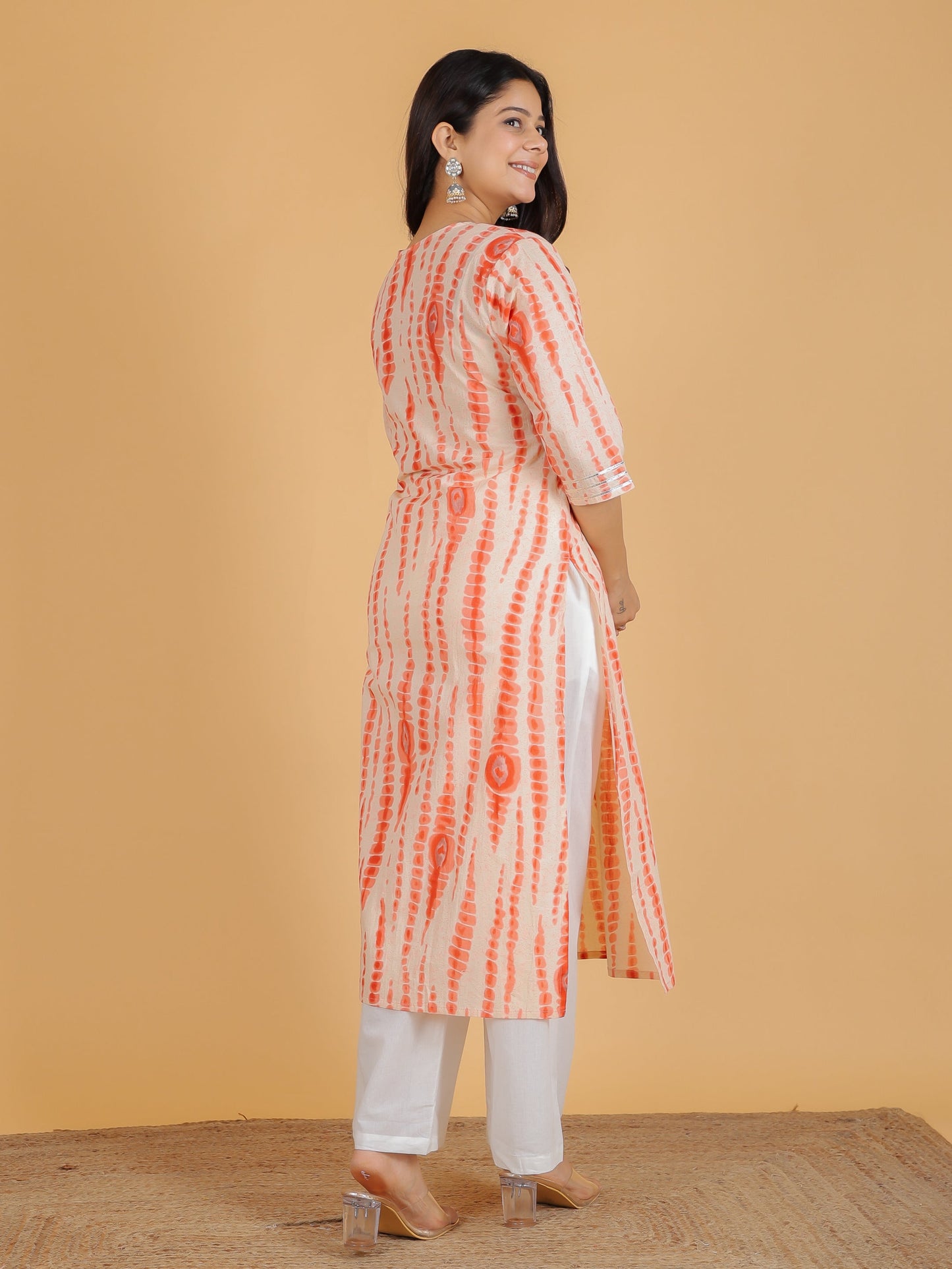 Soft Cotton Tie-Dye Kurta