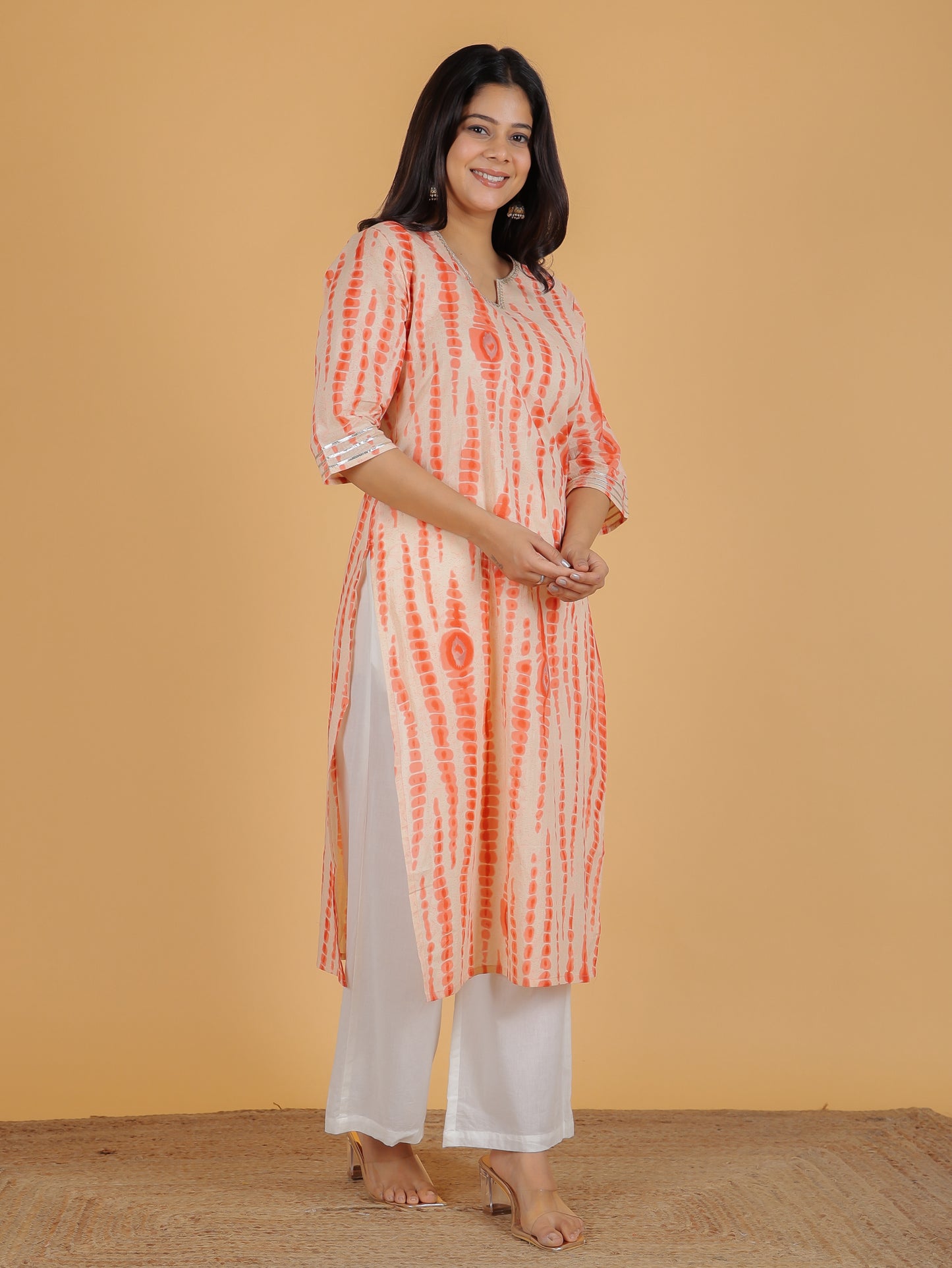 Soft Cotton Tie-Dye Kurta